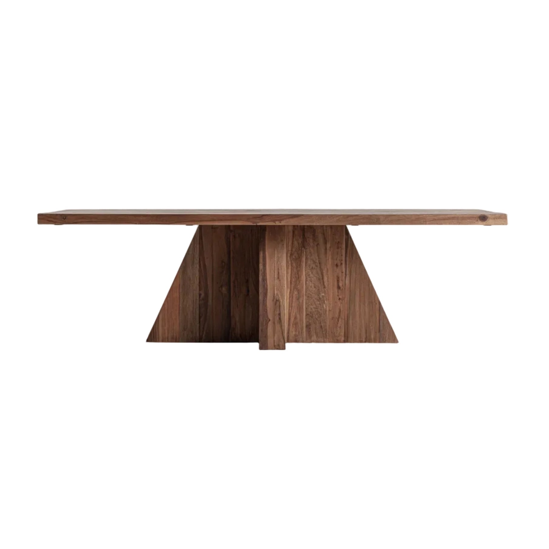 Tisch BRUTALIST aus recyceltem Holz