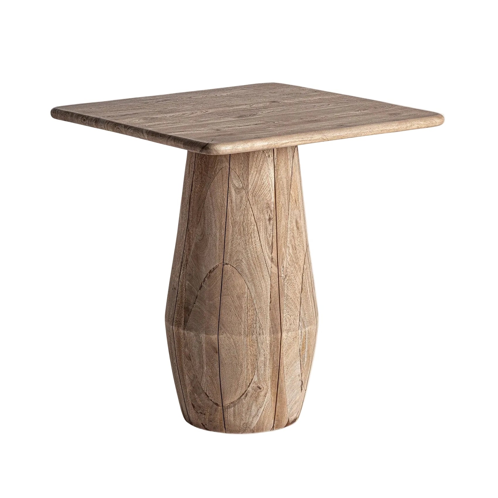 Barkast JACQUARD mango hout