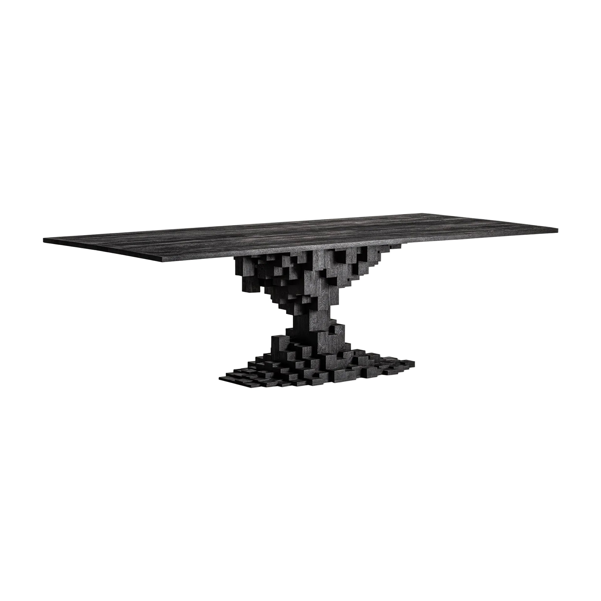 PÈTRIA Table Black Mango Wood