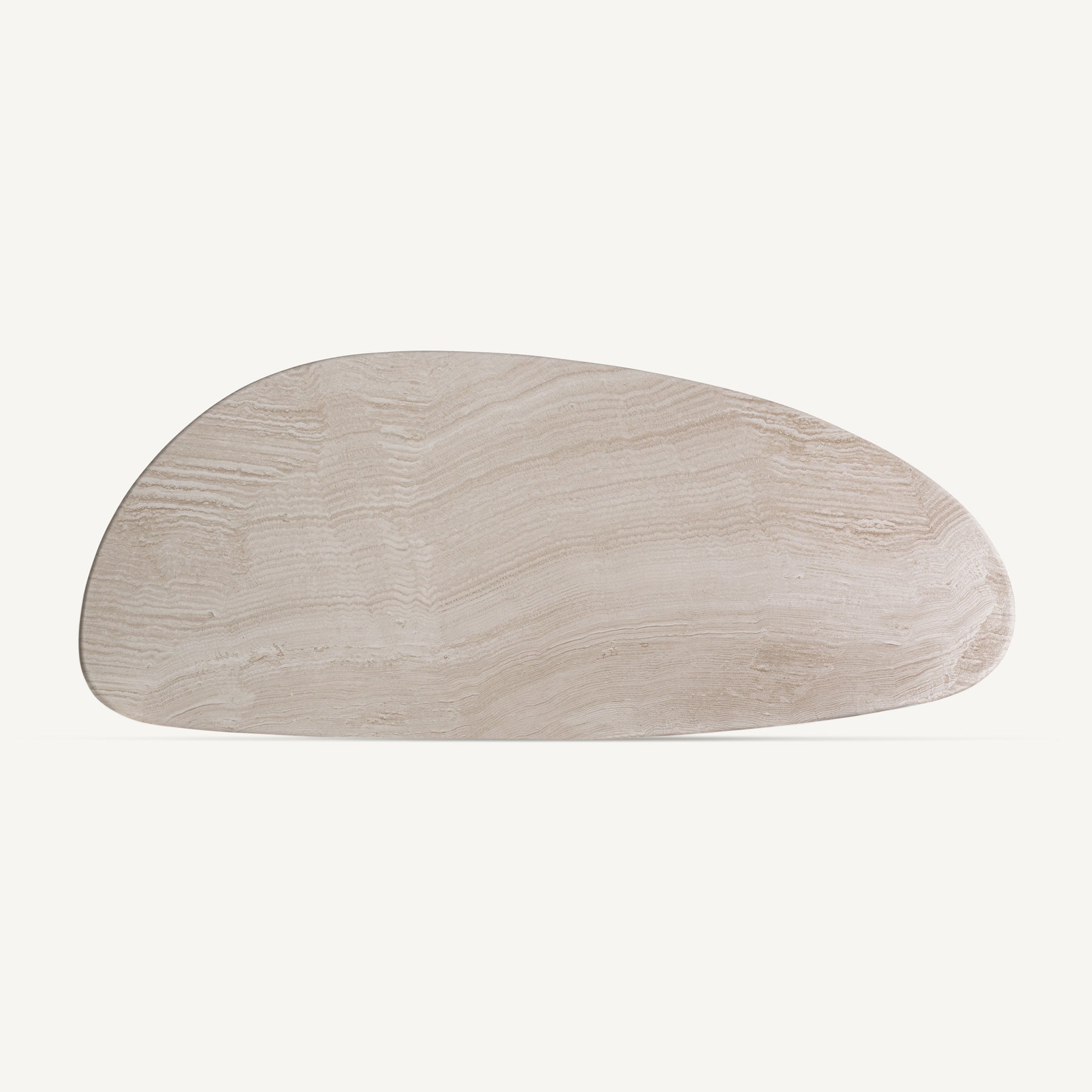 THIENNES Table Broken White Travertine