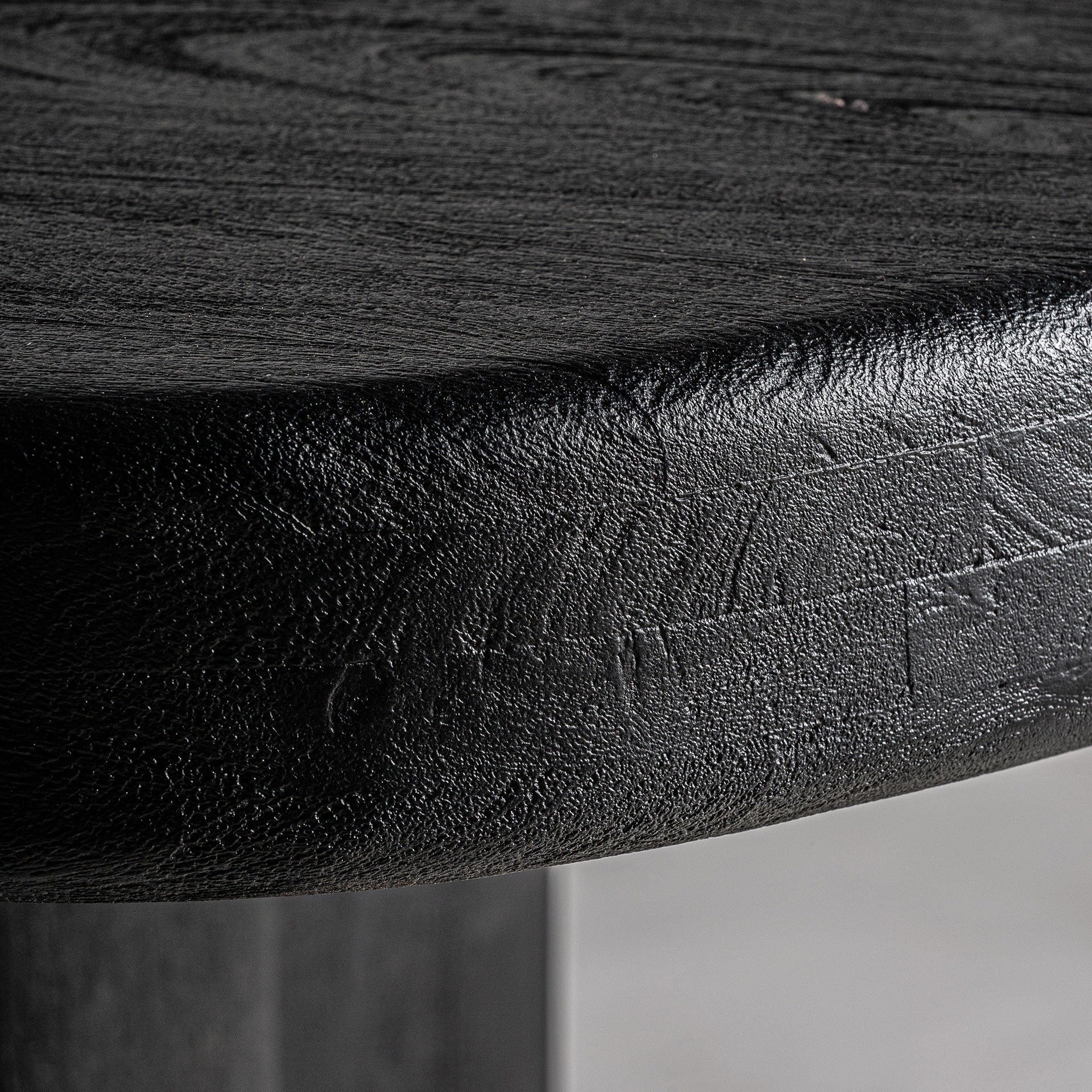 WORTZ Table Black Acacia Wood