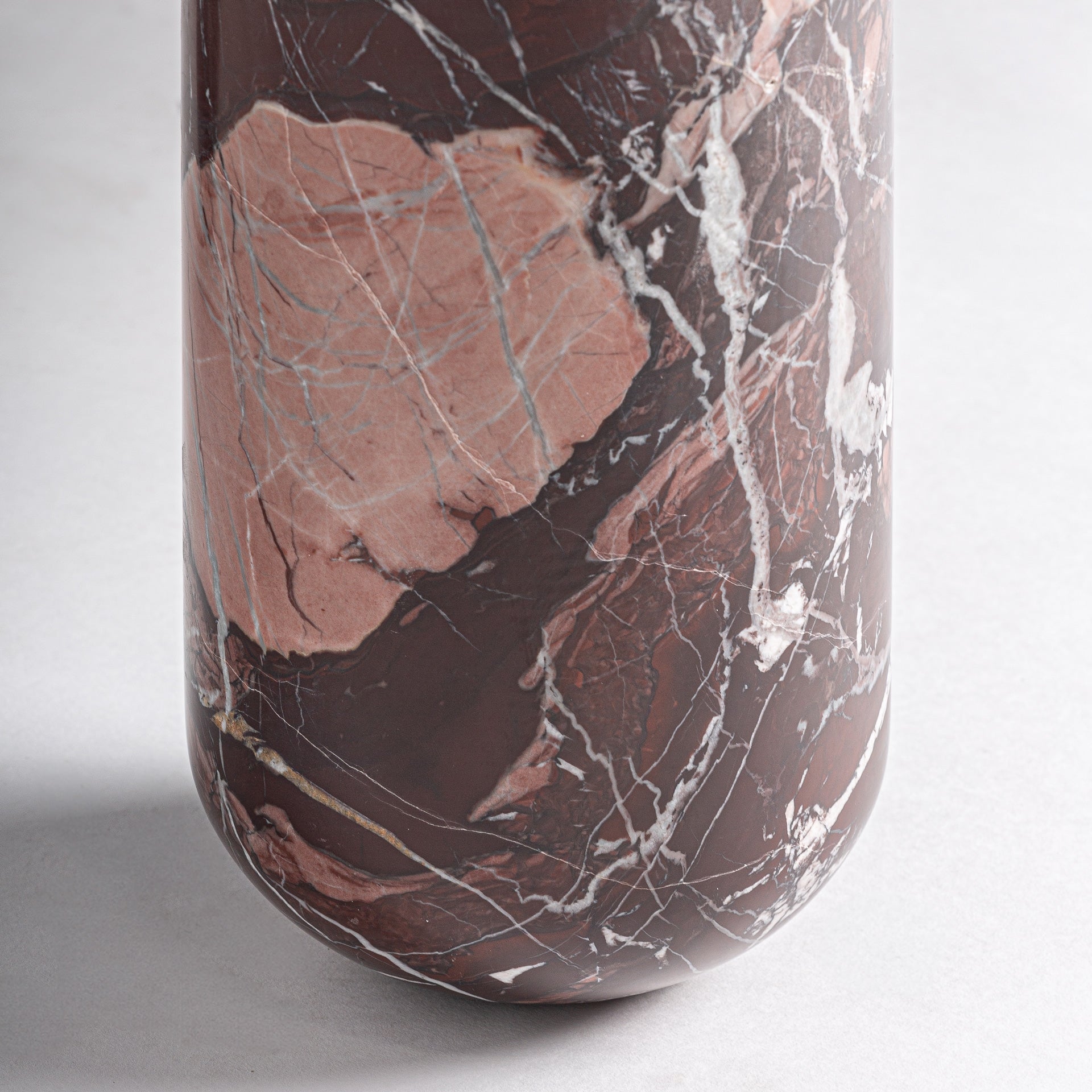 Salontafel BOURG bordeaux marmer