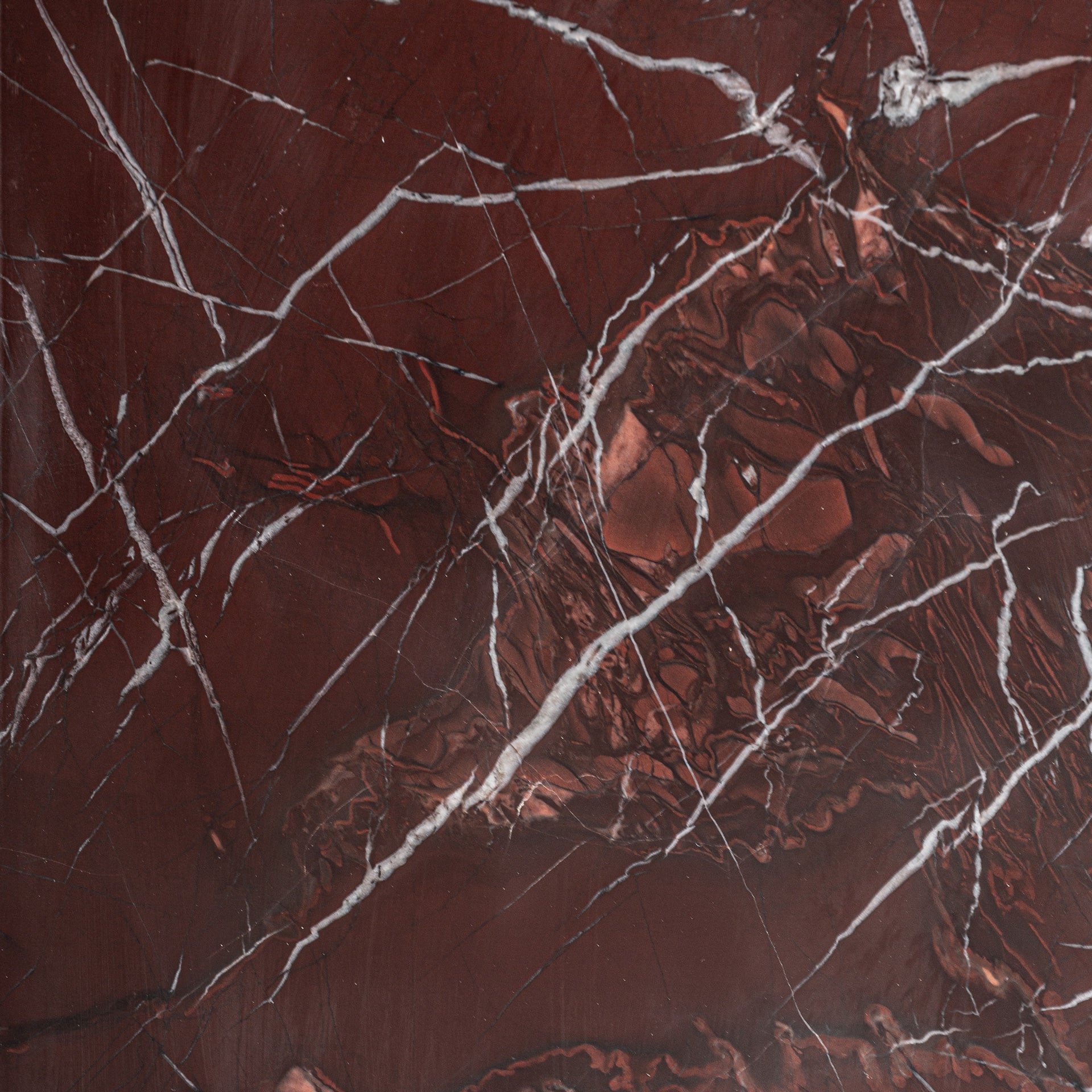 Salontafel BOURG bordeaux marmer