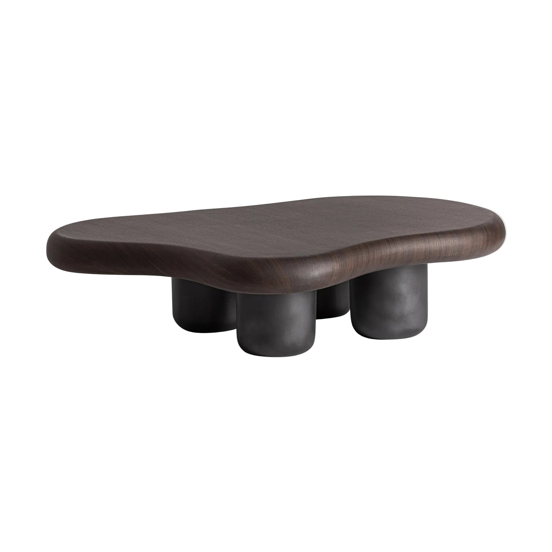 BRUNBEK eiken fineer salontafel