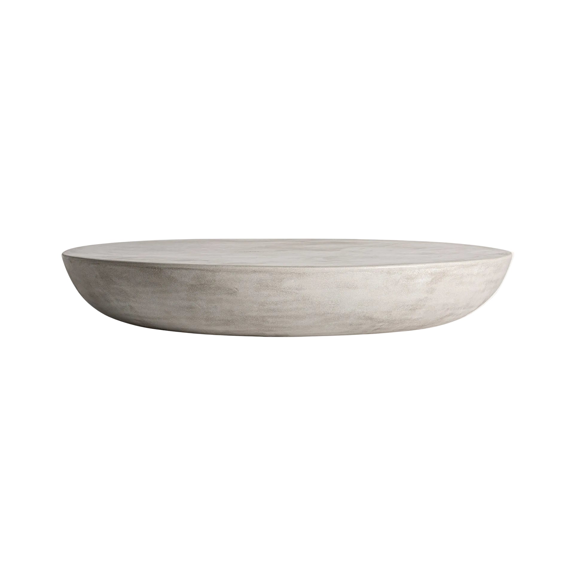 Ronde salontafel CLES lichtgrijs