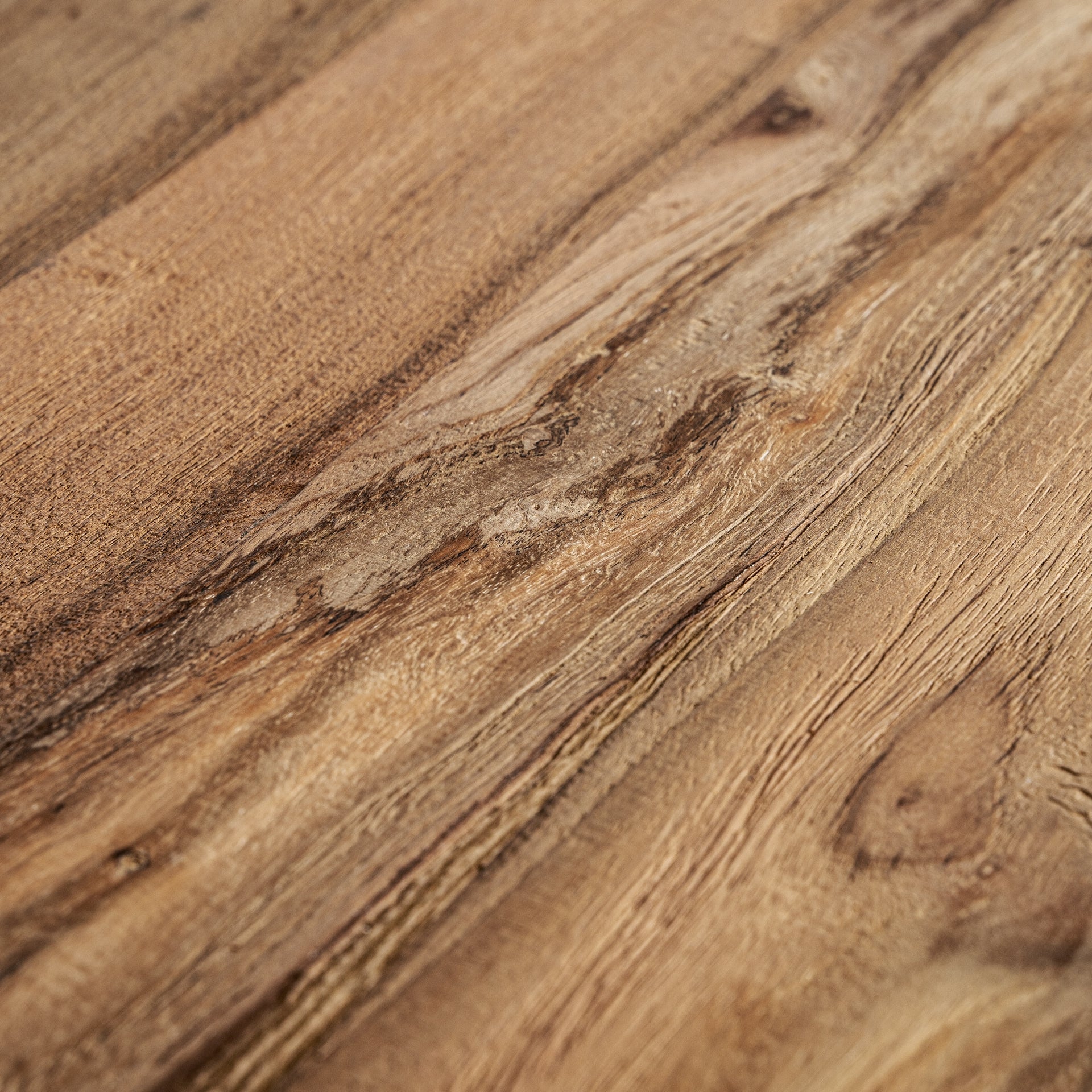 Ronde salontafel ERLOY van gerecycled teak hout