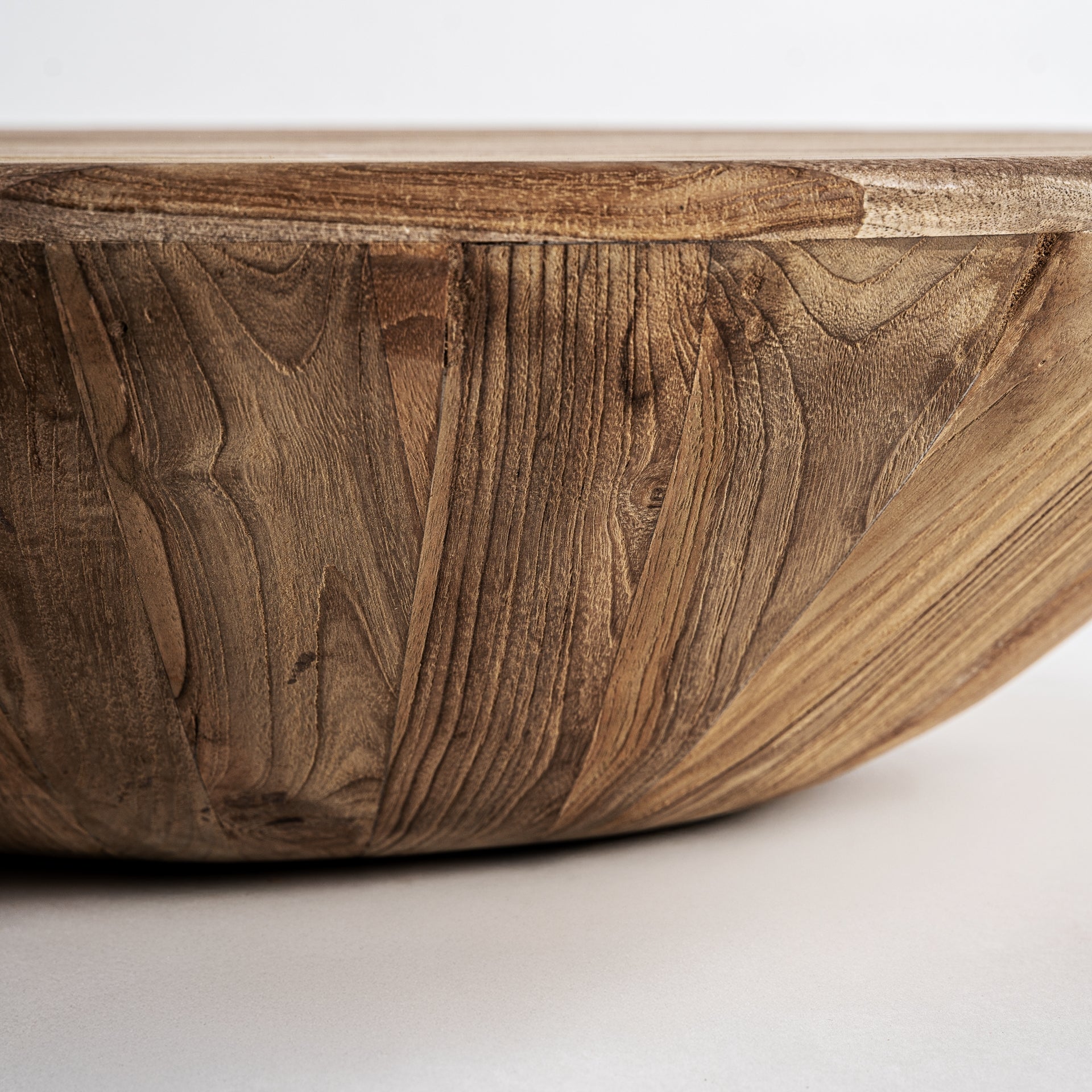 ERLOY Conical Coffee Table Recycled Teak Wood