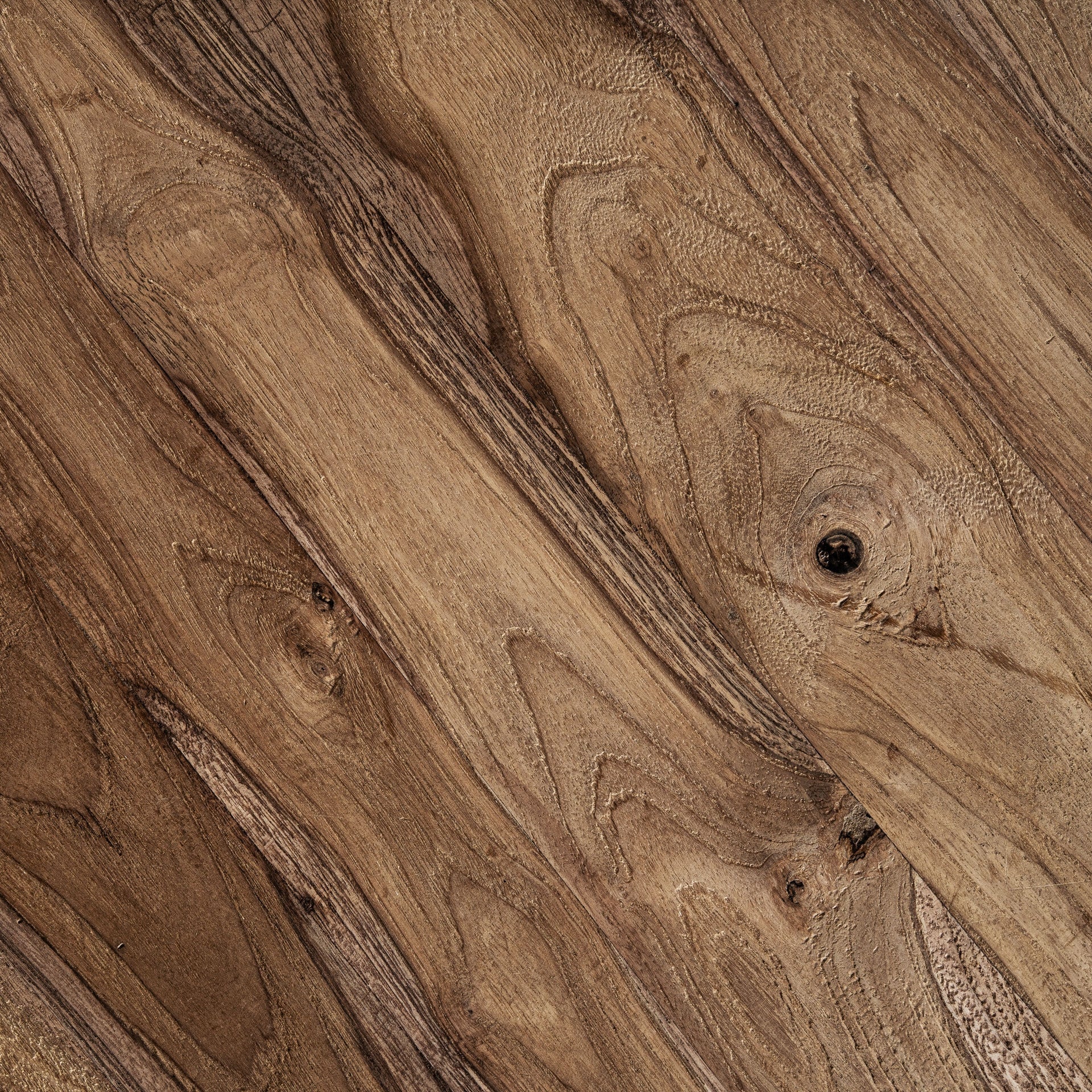 ERLOY Conical Coffee Table Recycled Teak Wood