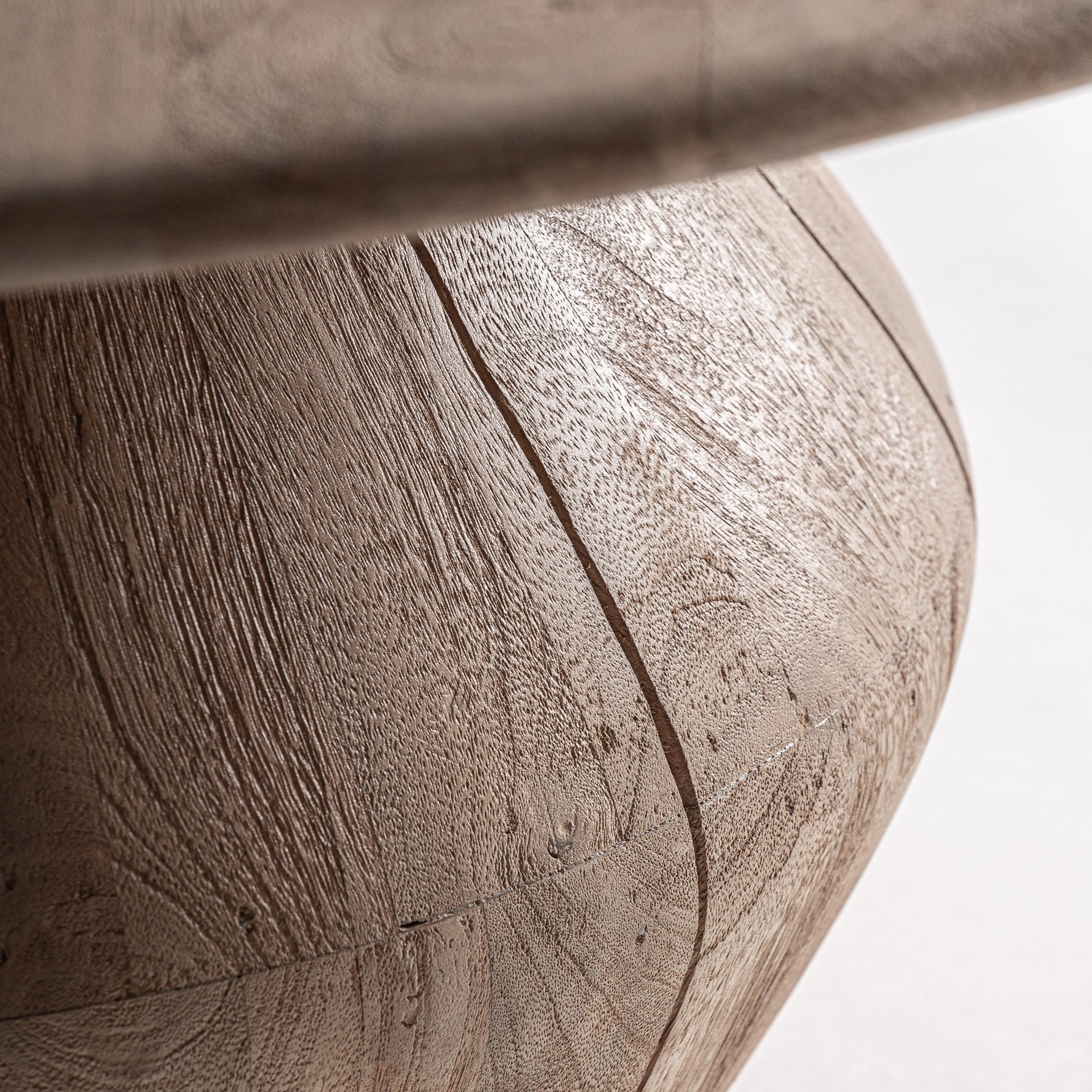 Ronde salontafel JACQUARD mango hout