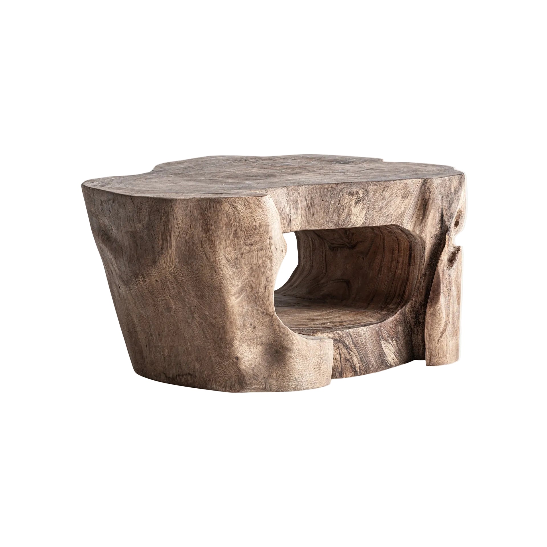 KHALED Suar Wood Coffee Table