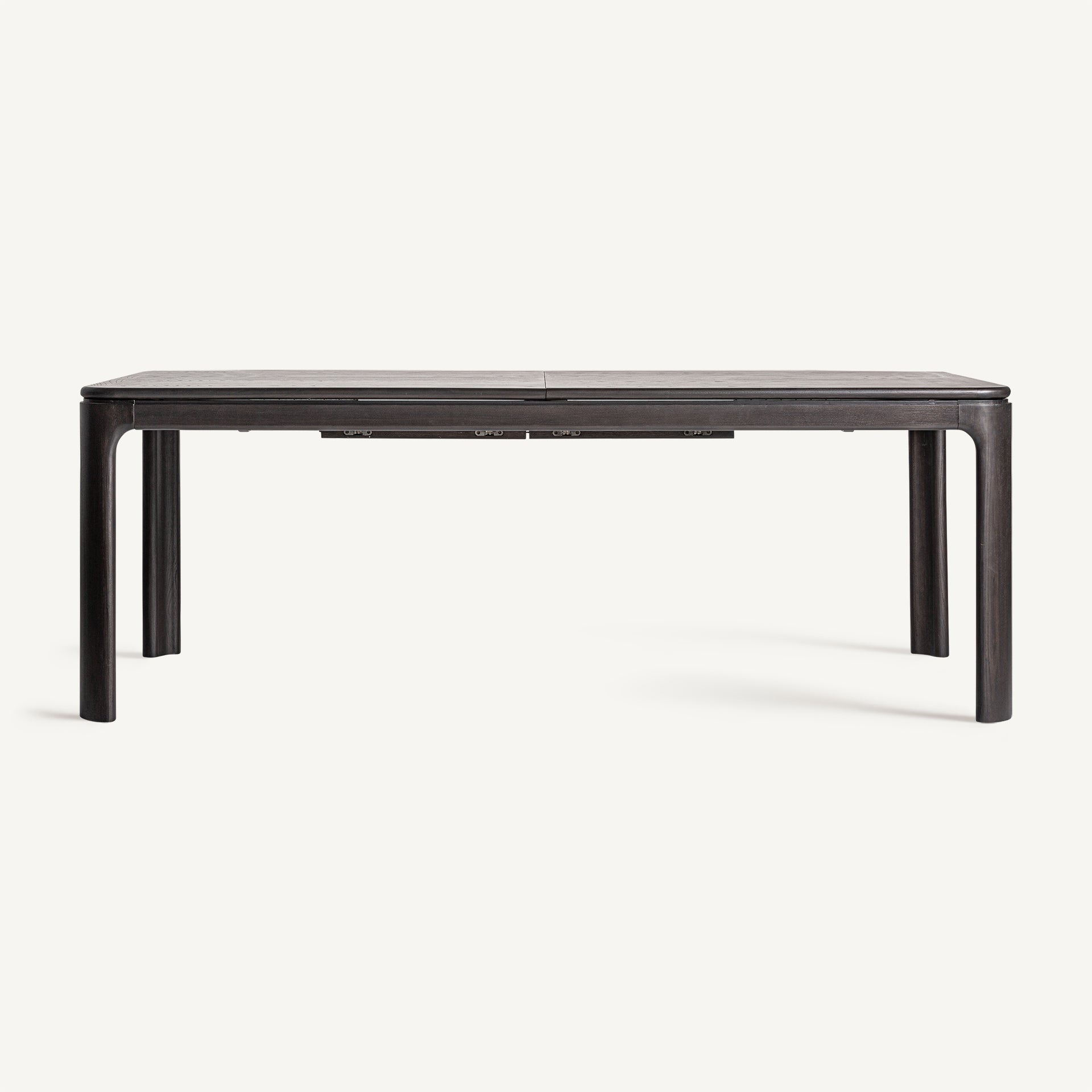 BUKEN Extendable Table in Dark Ash Wood with Veneer