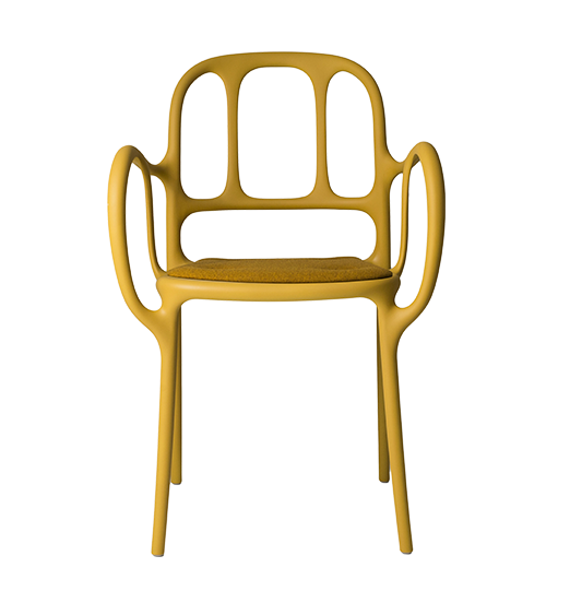 MILA chair yellow