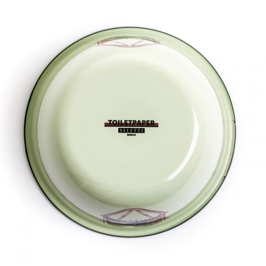 Miska emaliowana EYE zielony Seletti Eye on Design