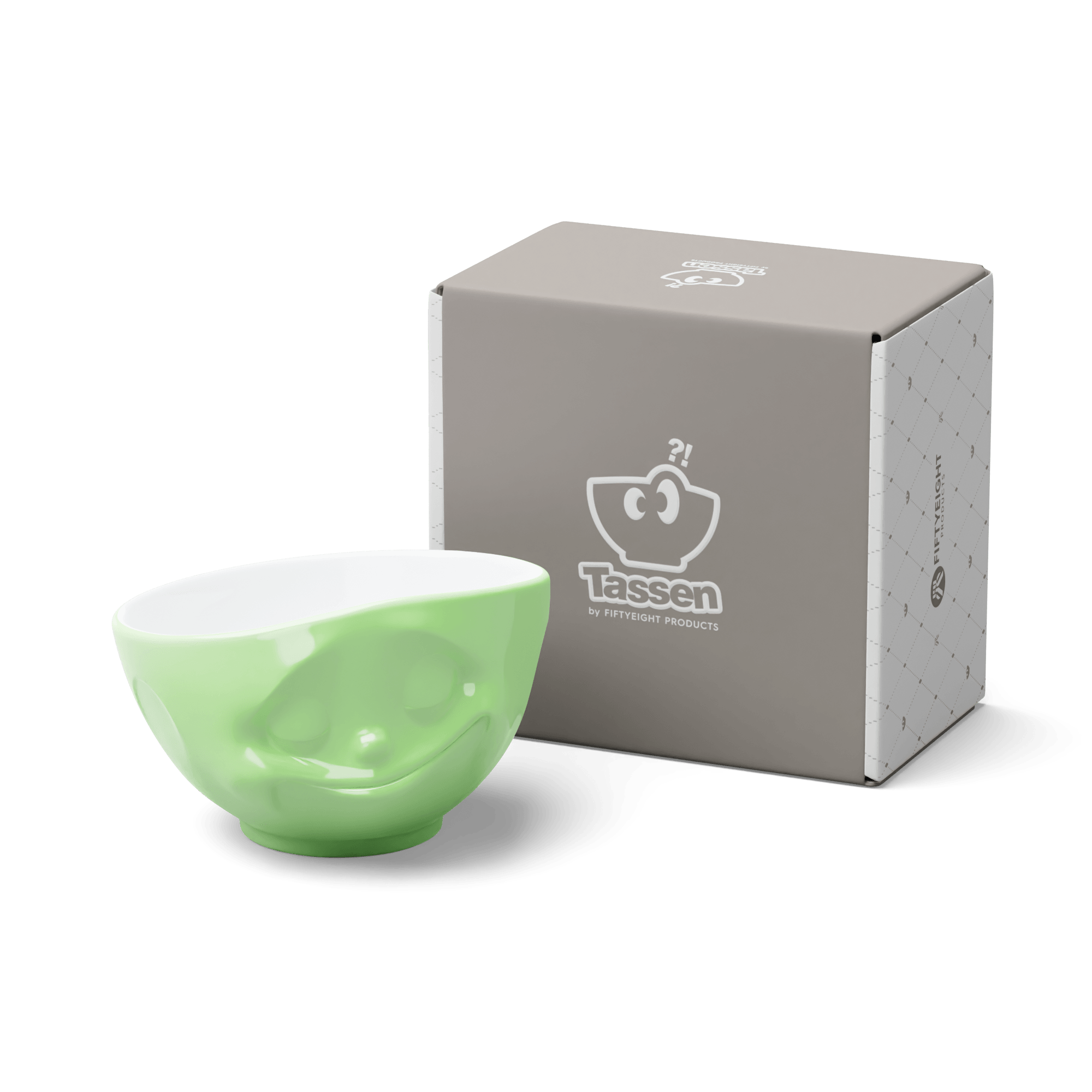 Miska HAPPY jasnozielony z białym wnętrzem 58products Eye on Design