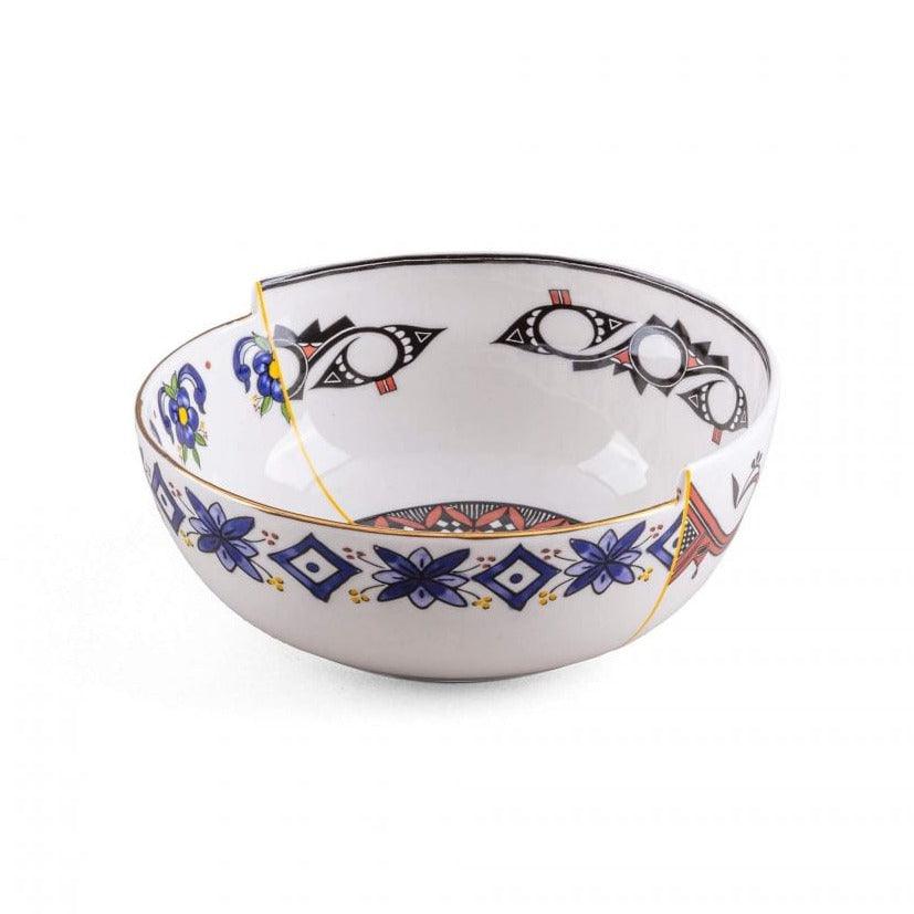 Miska HYBRID TIWANAKU porcelanowy Seletti Eye on Design