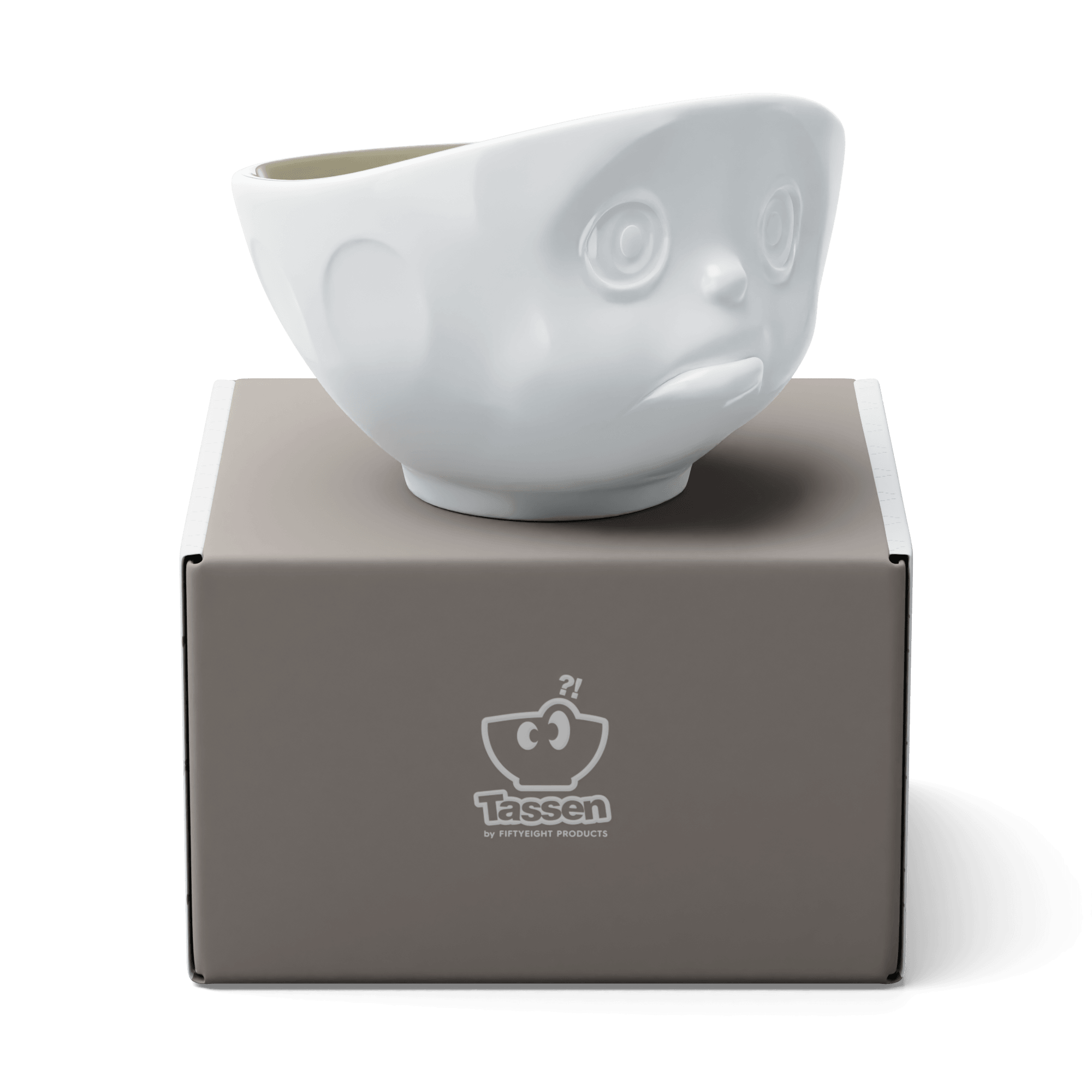 Miska SULKING biały z beżowym wnętrzem 58products Eye on Design