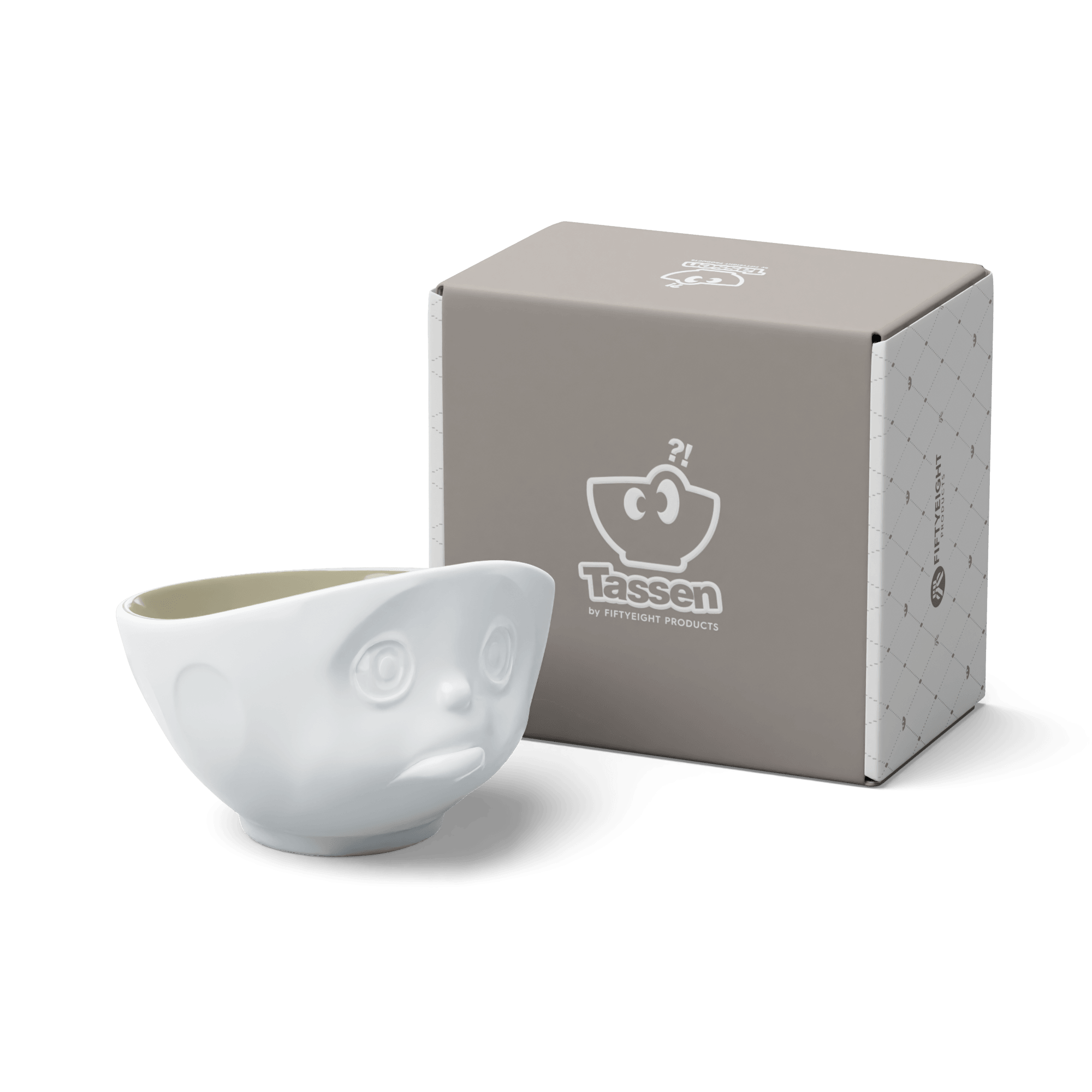 Miska SULKING biały z beżowym wnętrzem 58products Eye on Design