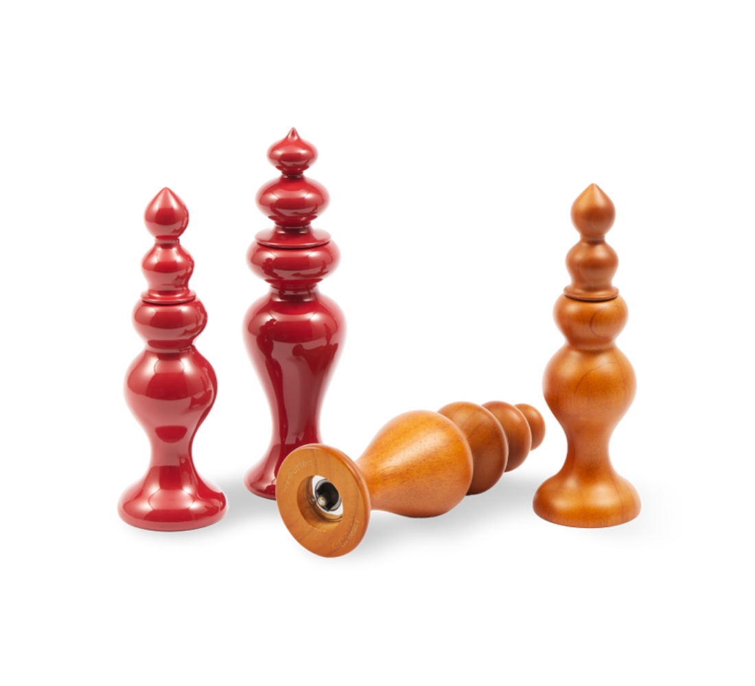 Zout- en pepermolen GRINDER bruin