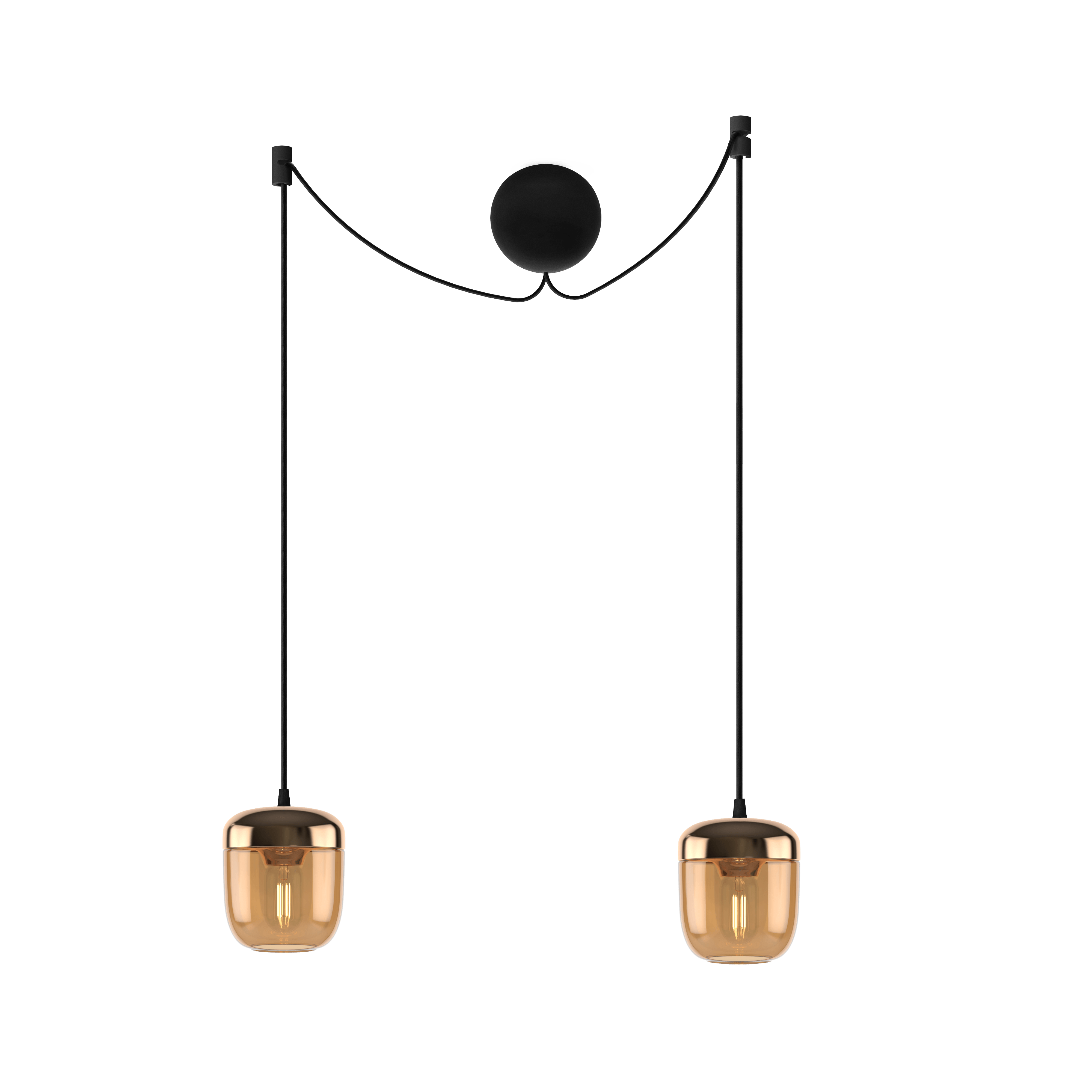 Mocowanie lampy wiszącej CANNONBALL czarny UMAGE Eye on Design