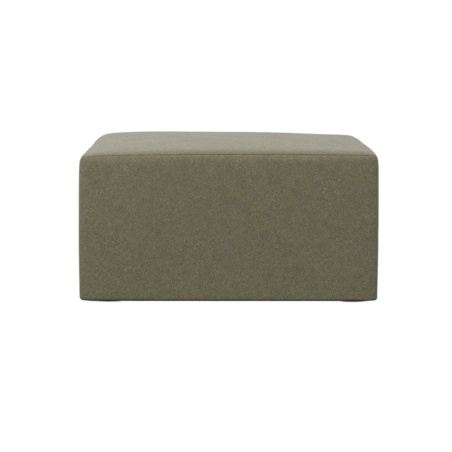 Modulsofa TORI - grüner Pouf