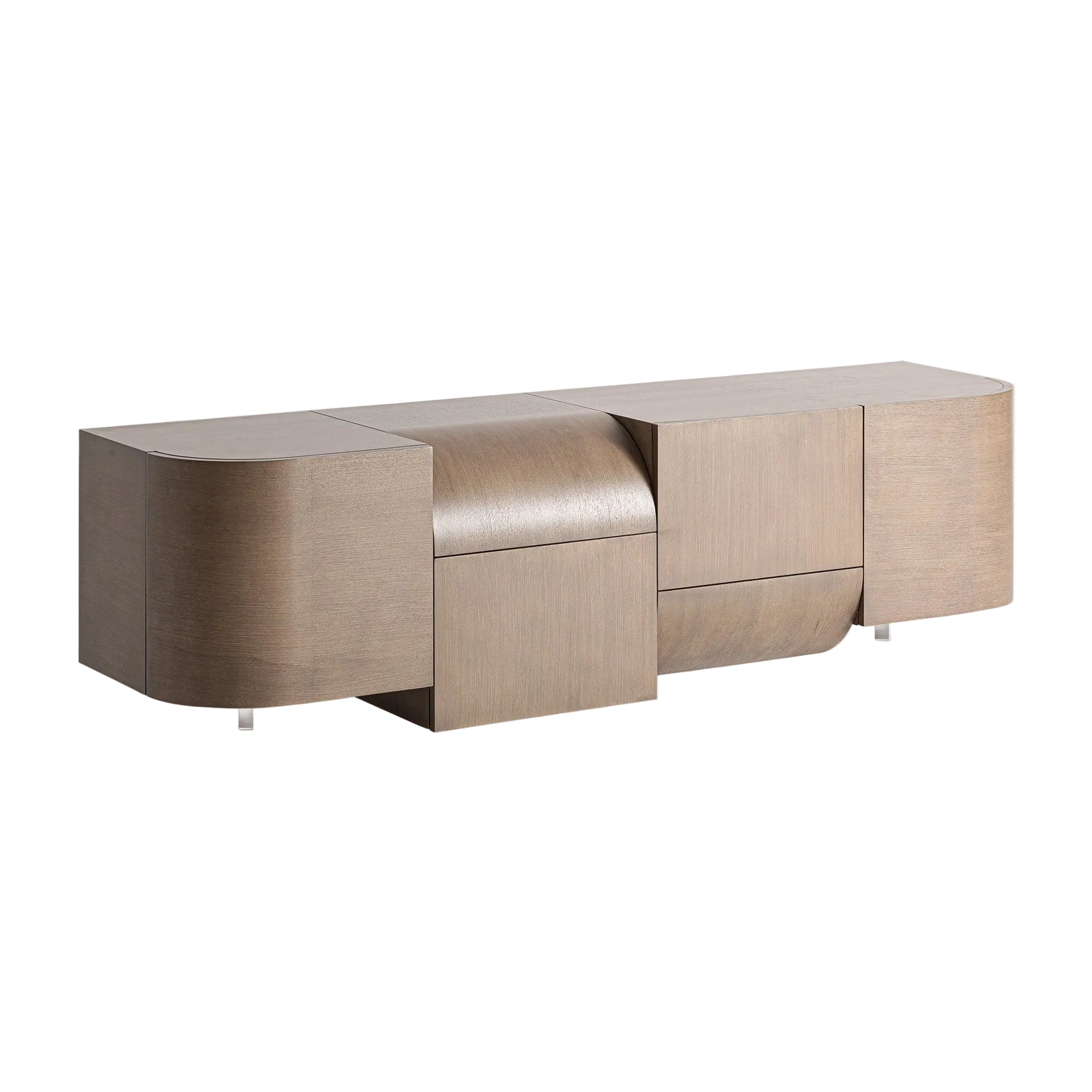 AKSARAY TV Cabinet in Oak Wood