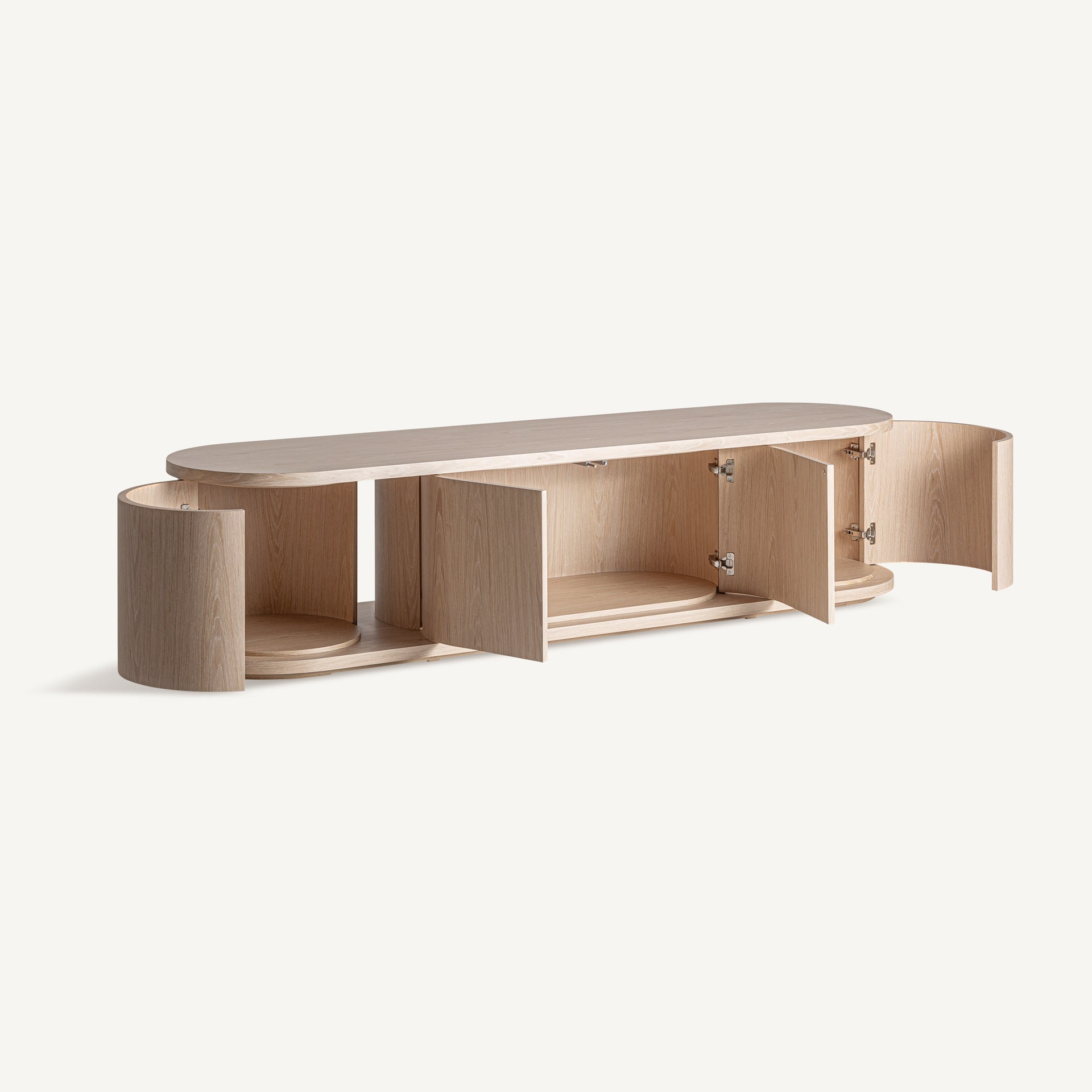 RTV-Sideboard KHARJ aus Eichenholz