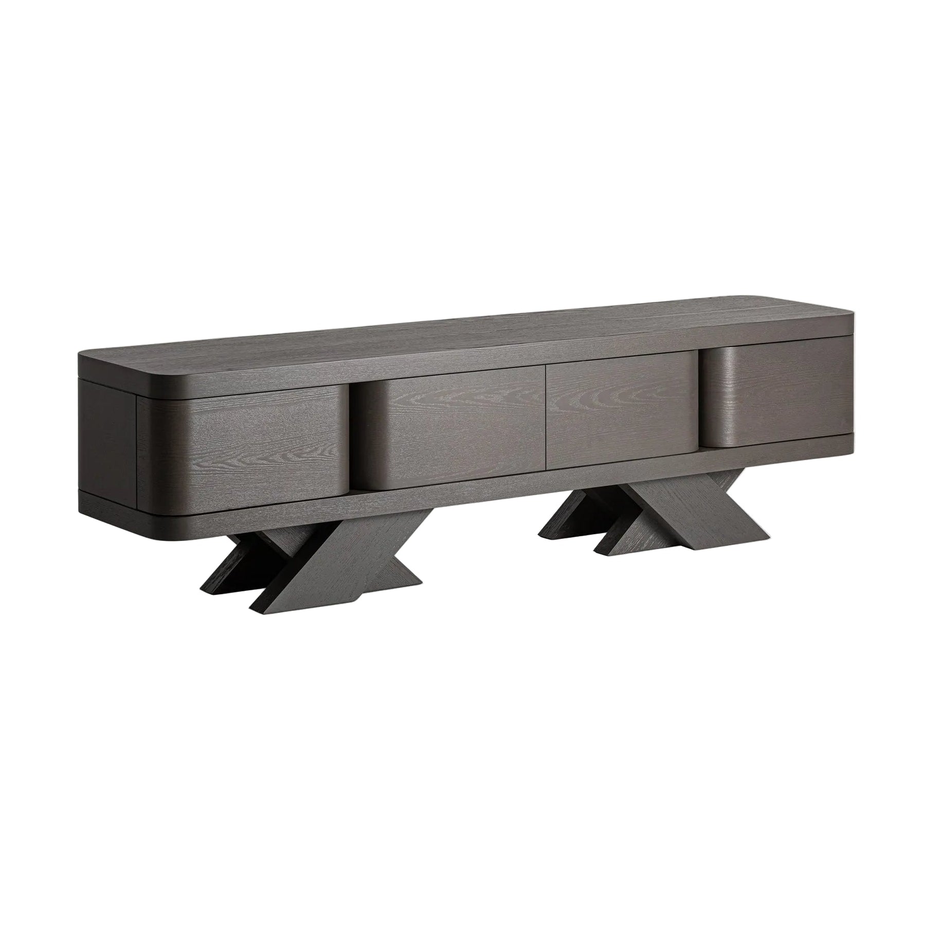 RTV-Sideboard RIZE dunkles Eichenholz