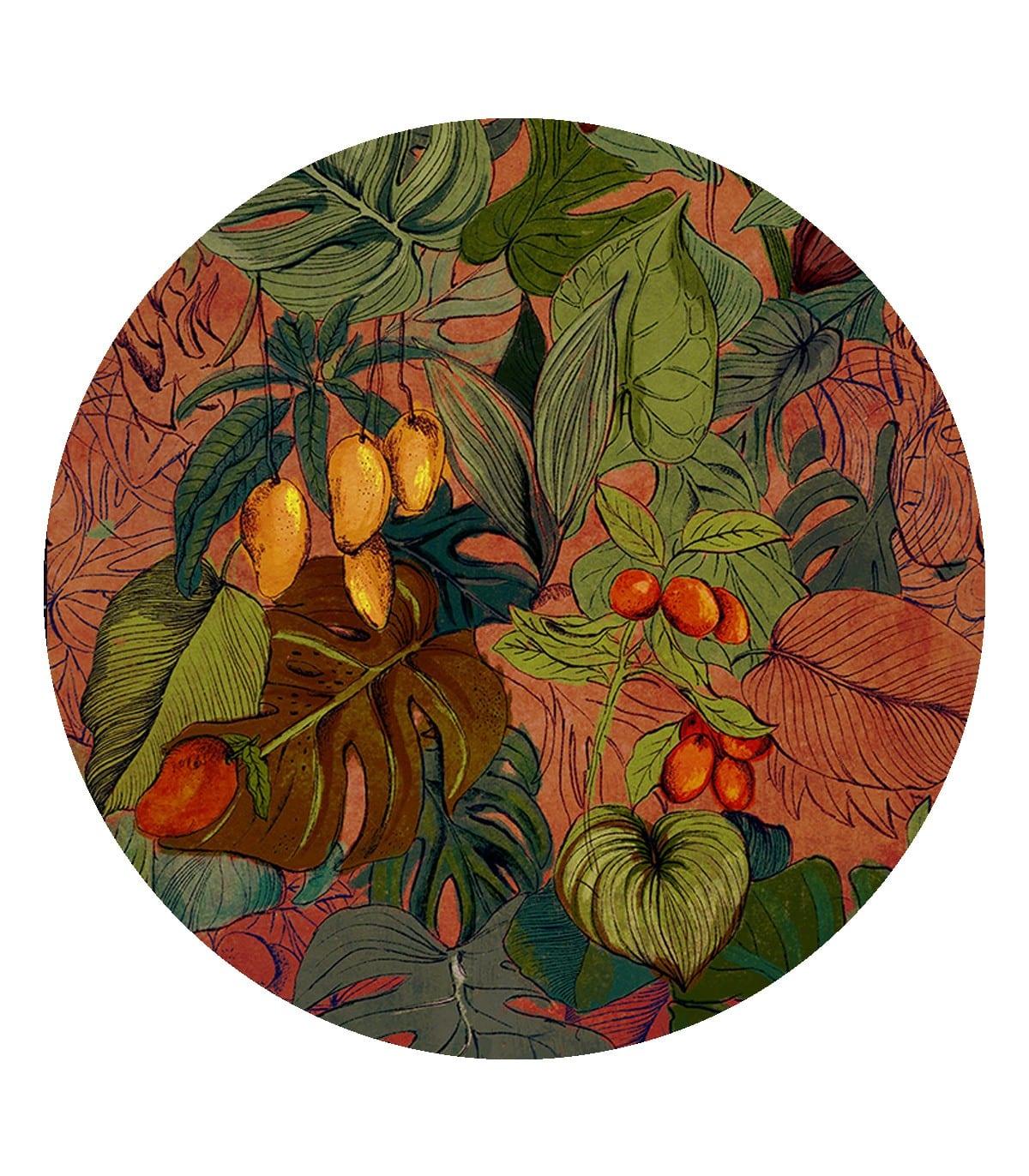 Mural DOTS COCOA Wallcolors Eye on Design