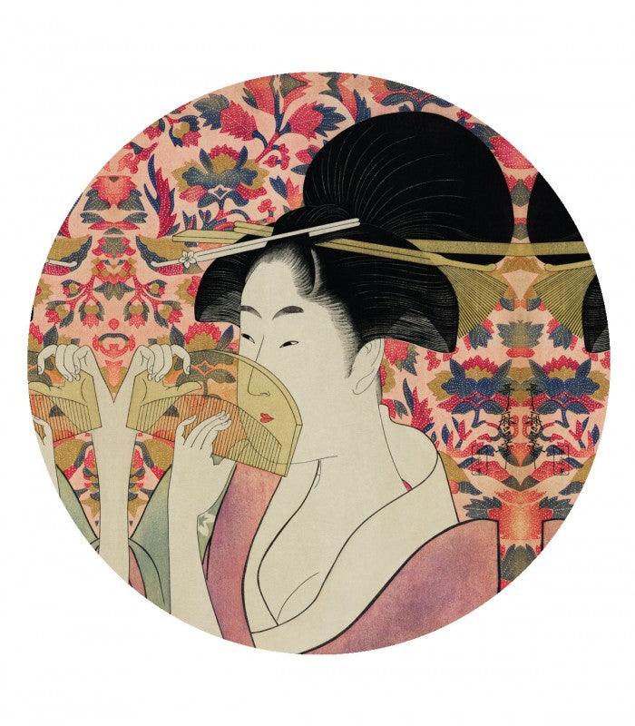 Mural DOTS Lone Warrior's Bloom Wallcolors Eye on Design