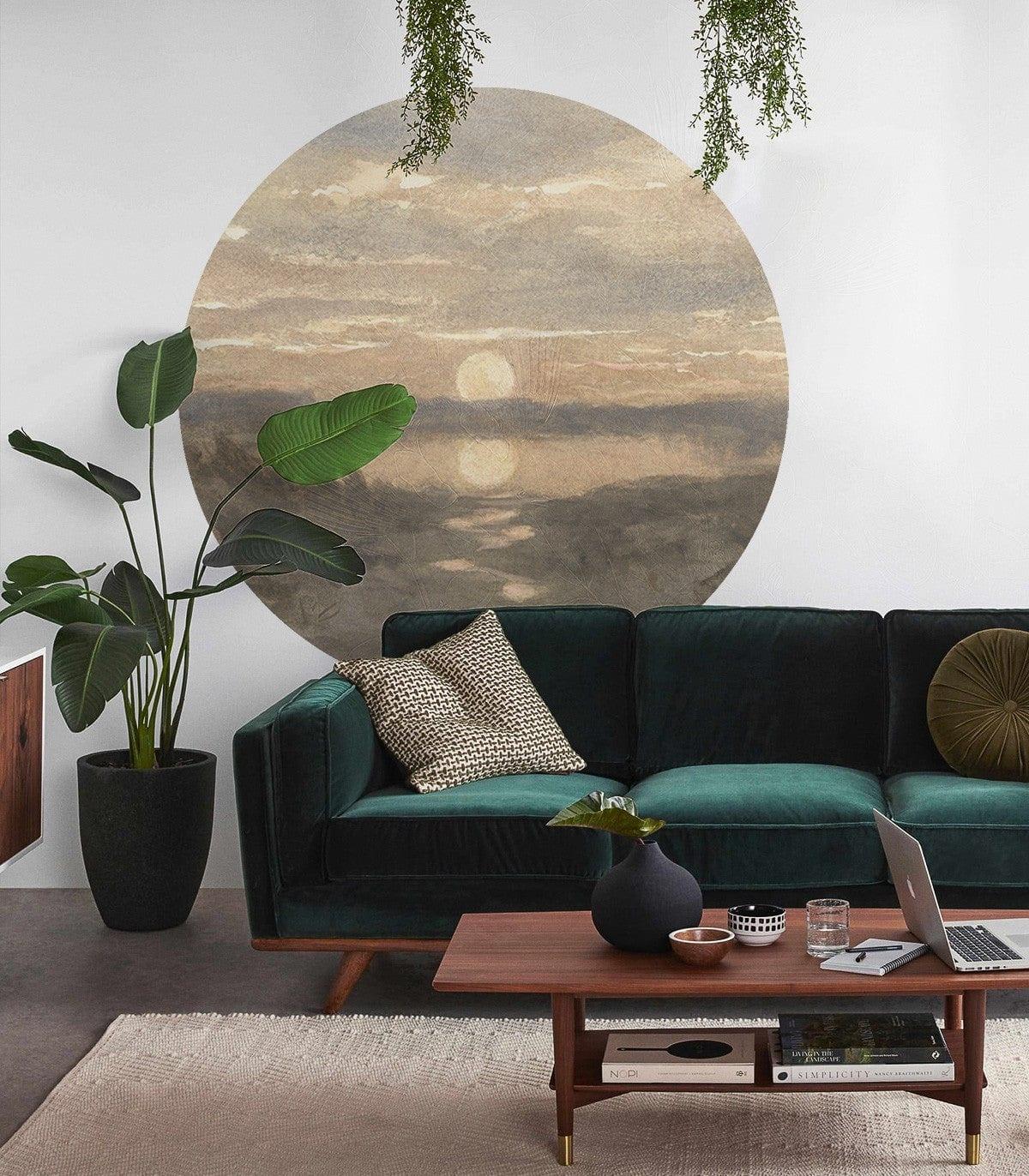 Mural DOTS SUNSET Wallcolors Eye on Design