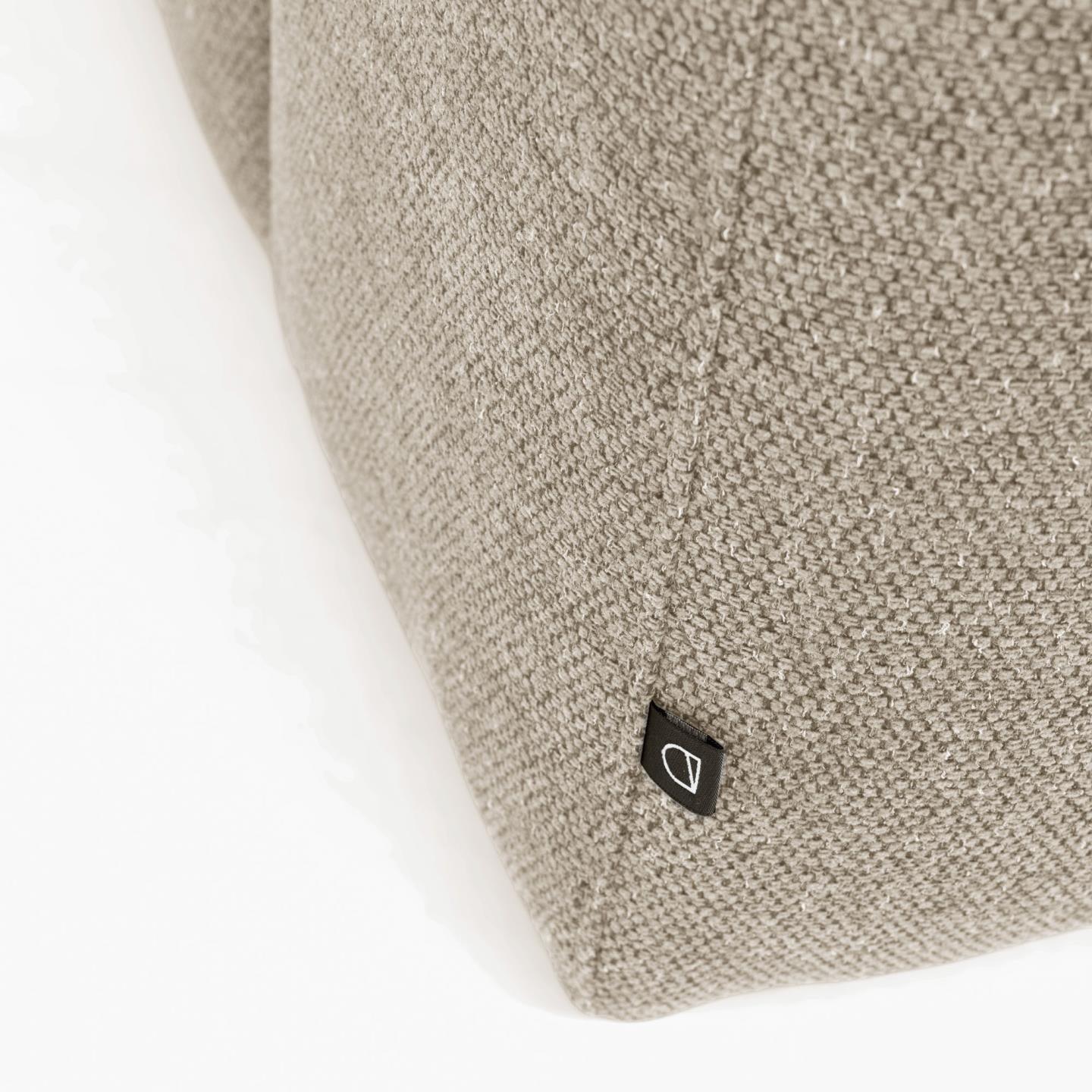 Narożnik 3-osobowy prawostronny BLOK beżowy szenil La Forma Eye on Design