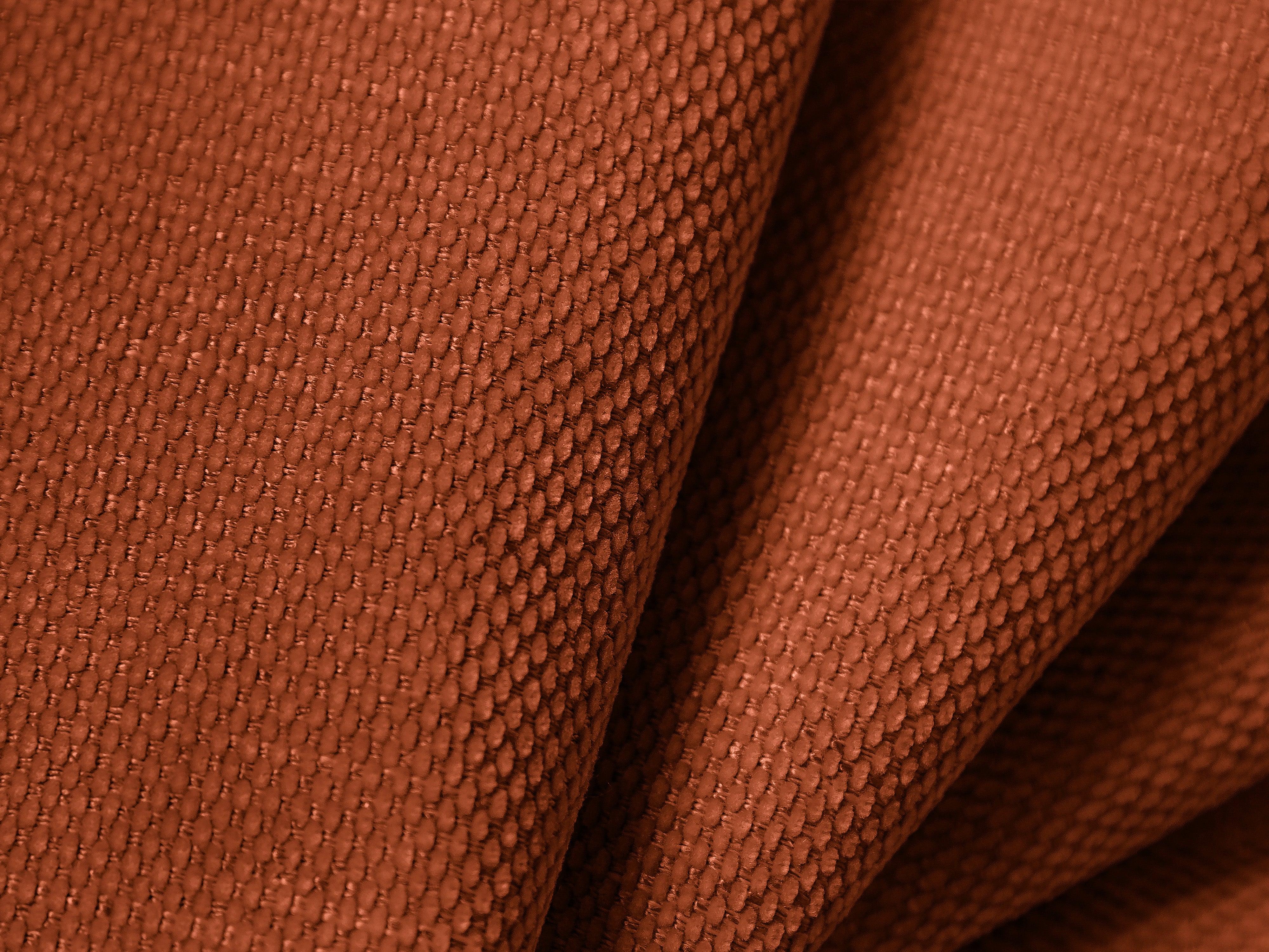 Narożnik 5-osobowy lewostronny otwarty FRANCESCA terracotta szenil Milo Casa Eye on Design