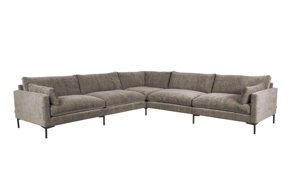 Narożnik 7-osobowy SUMMER kawowy Zuiver Eye on Design