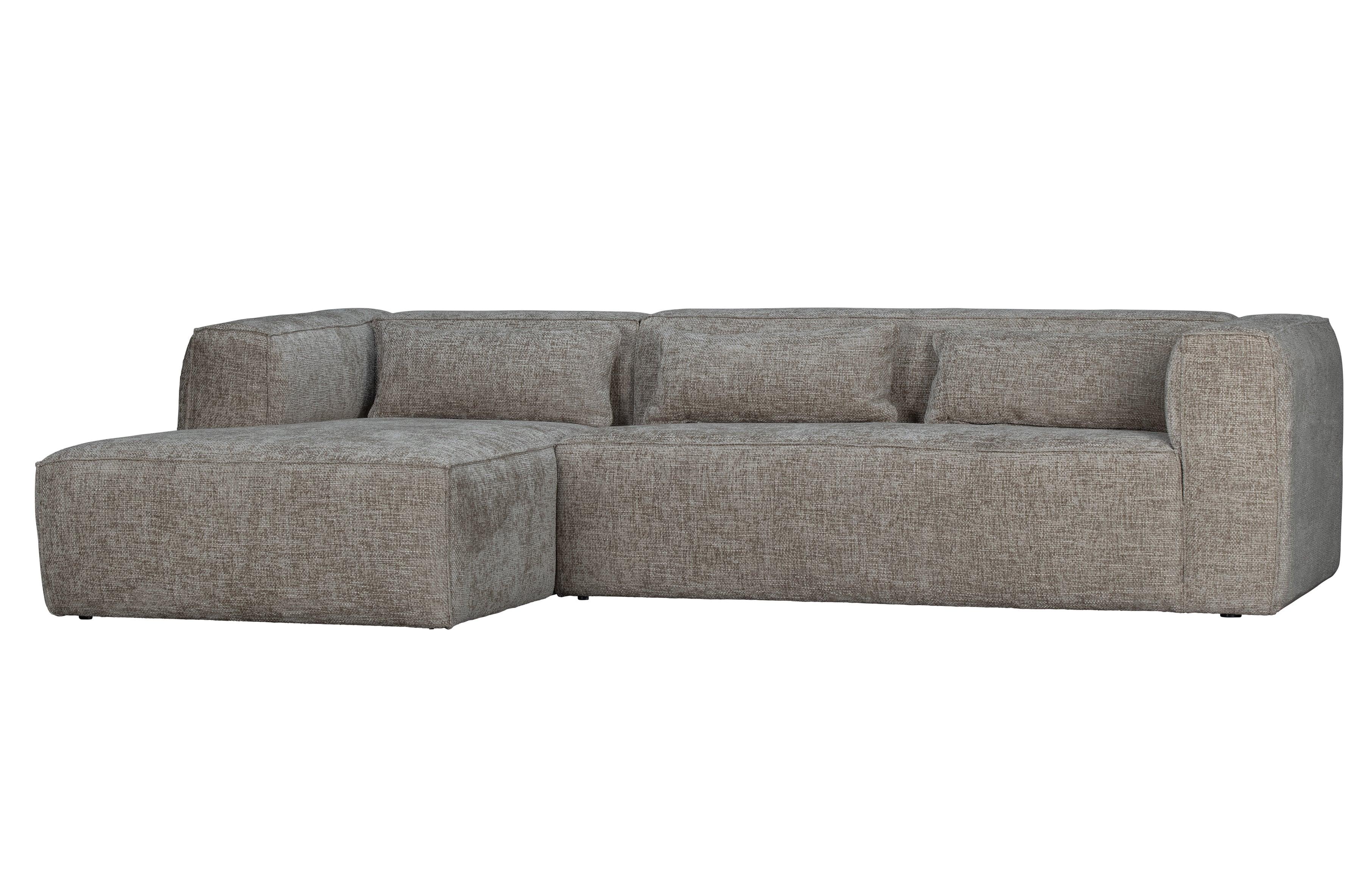 Narożnik lewostronny BEAN beżowy melanż Woood Exclusive Eye on Design