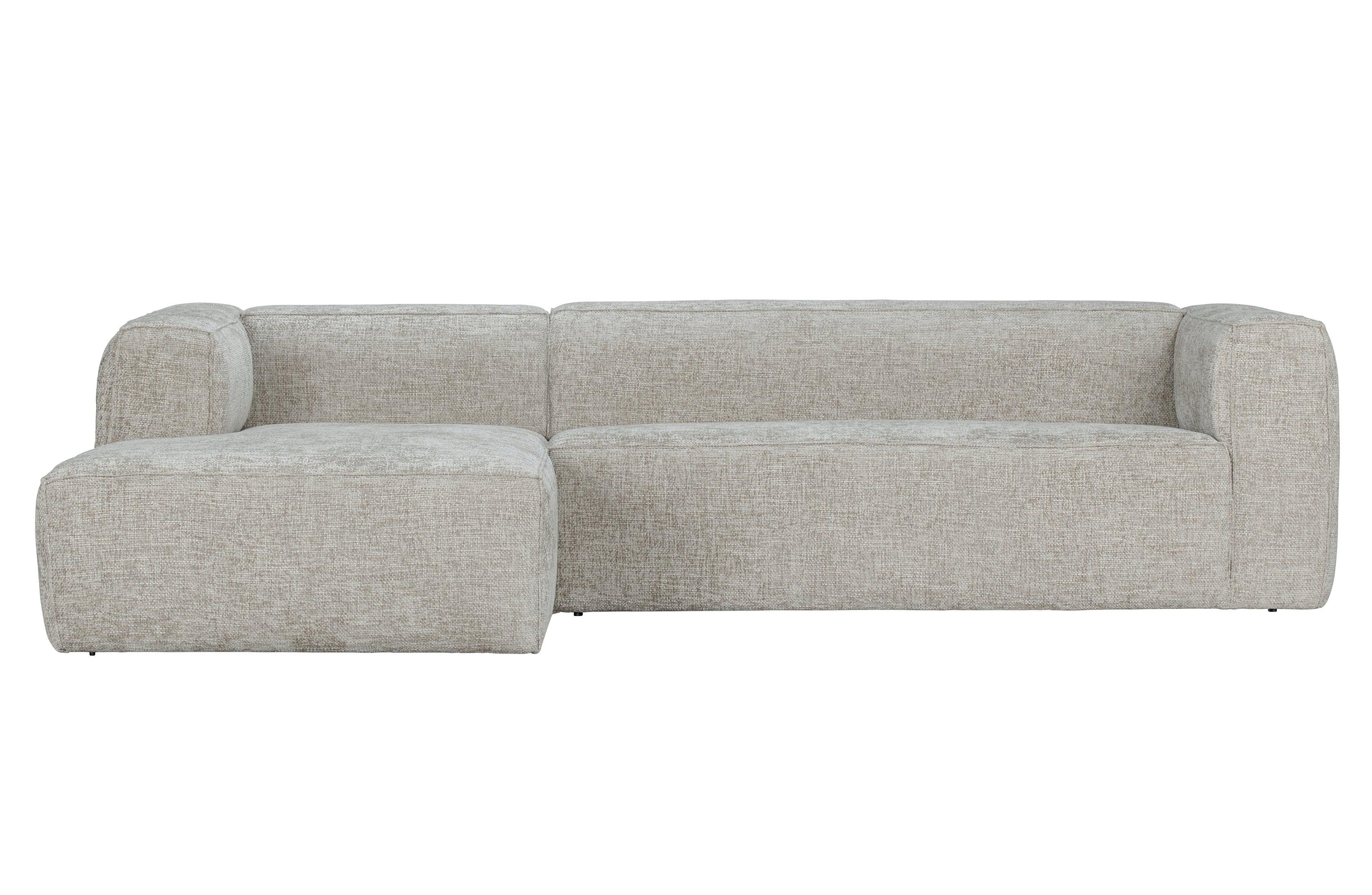 Narożnik lewostronny BEAN jasnobeżowy melanż Woood Exclusive Eye on Design