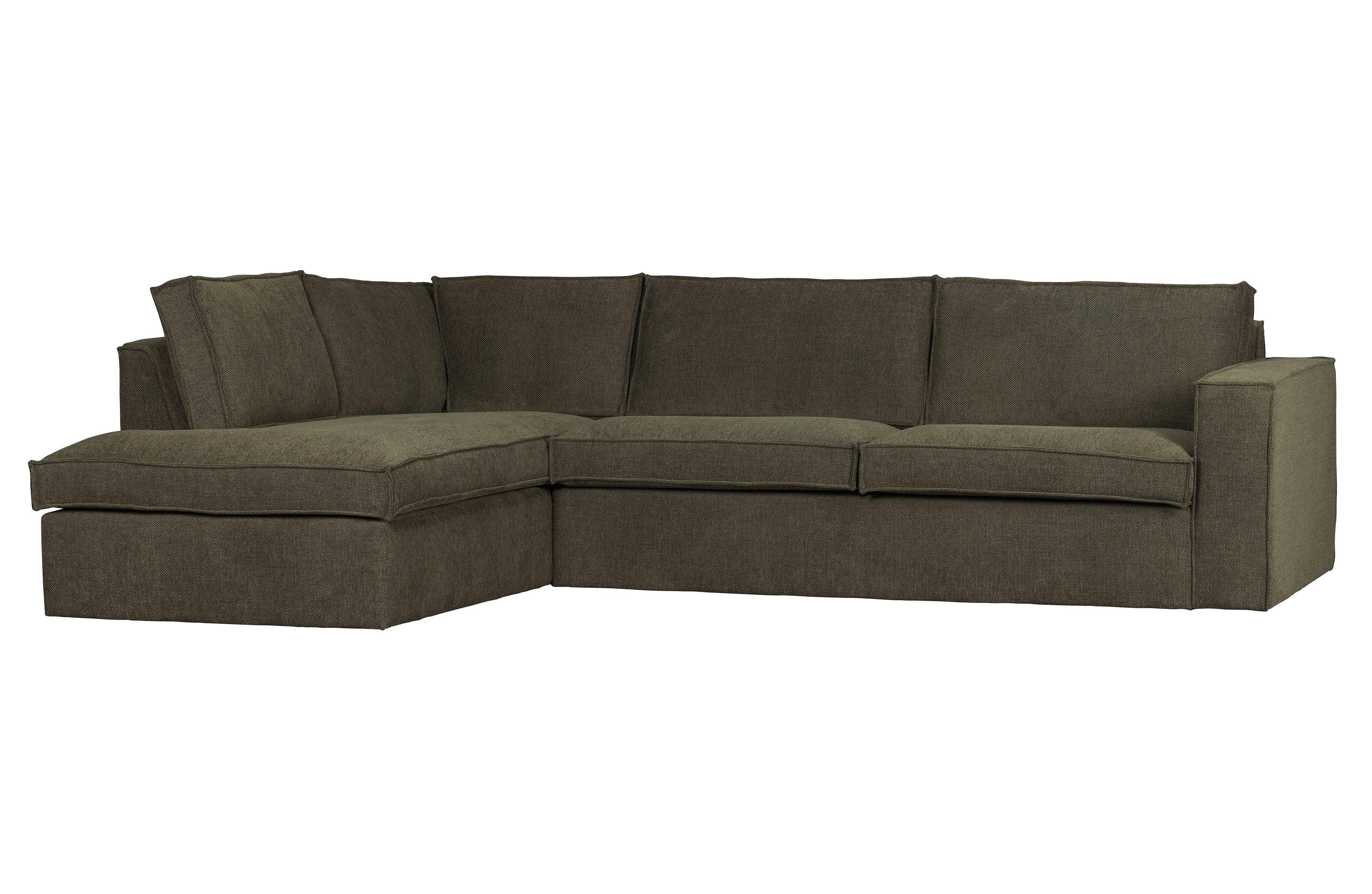 Narożnik lewostronny FREDDIE ciemnozielony Woood Eye on Design