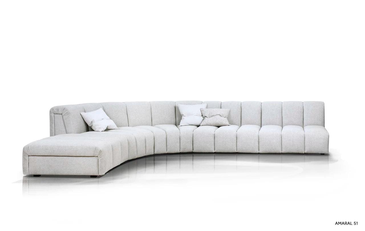 Narożnik lewostronny modułowy NONU Rosanero Eye on Design