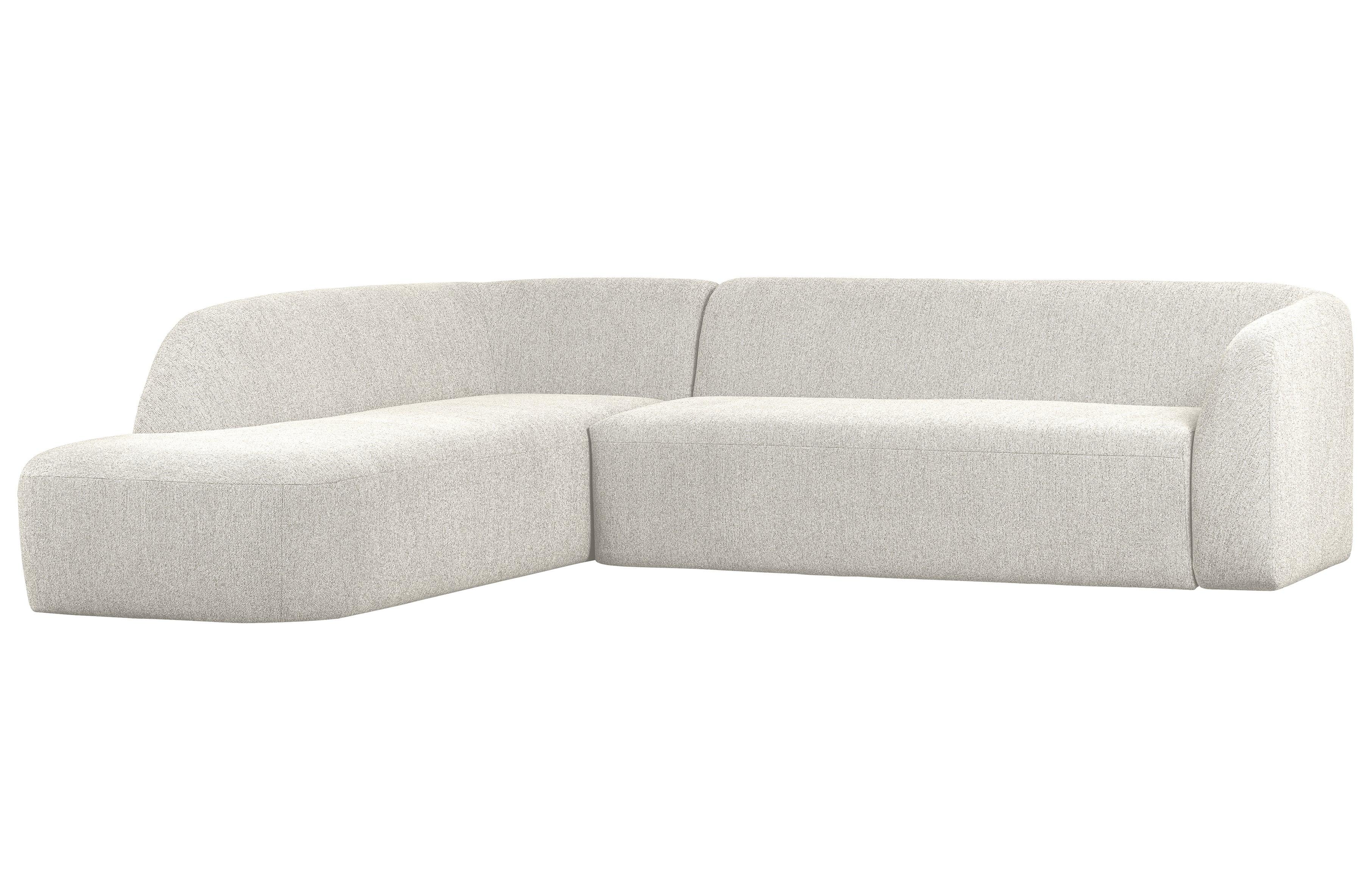 Narożnik lewostronny SLOPING melanż perłowy Be Pure Eye on Design