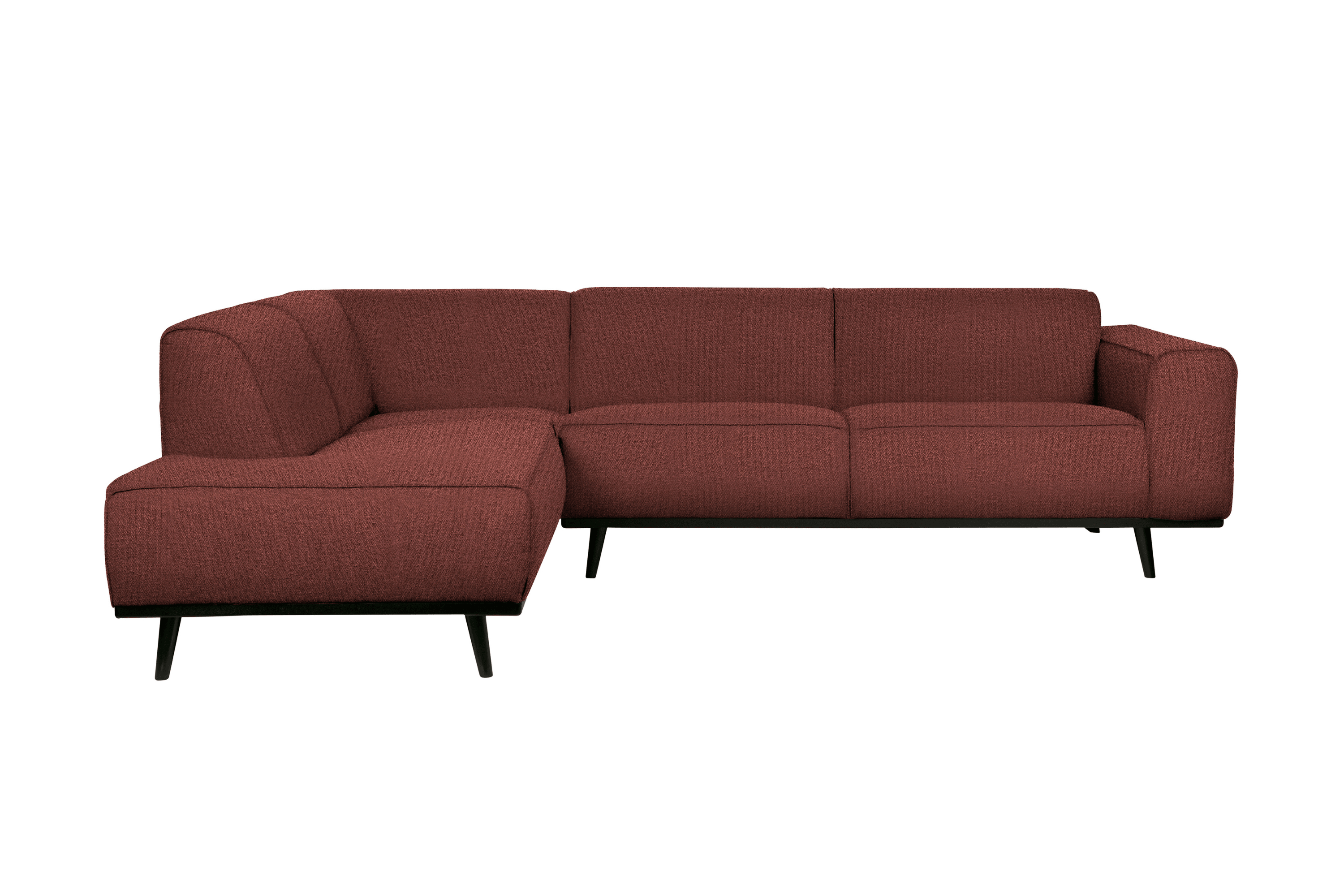 Narożnik lewostronny STATEMENT boucle kasztanowy Be Pure Eye on Design