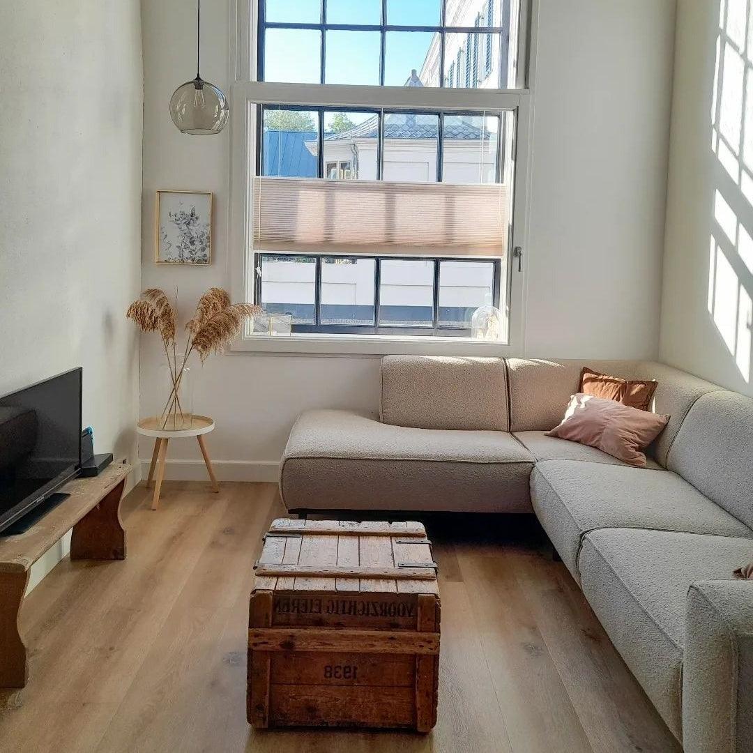 Narożnik lewostronny STATEMENT boucle kasztanowy Be Pure Eye on Design