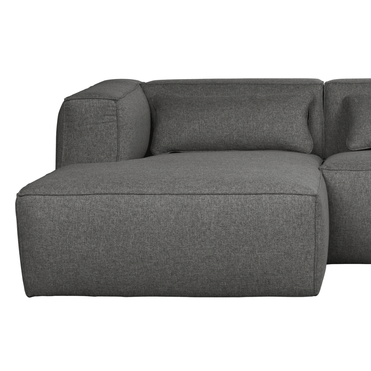 Narożnik lewostronny z poduszkami BEAN szary Woood Exclusive Eye on Design