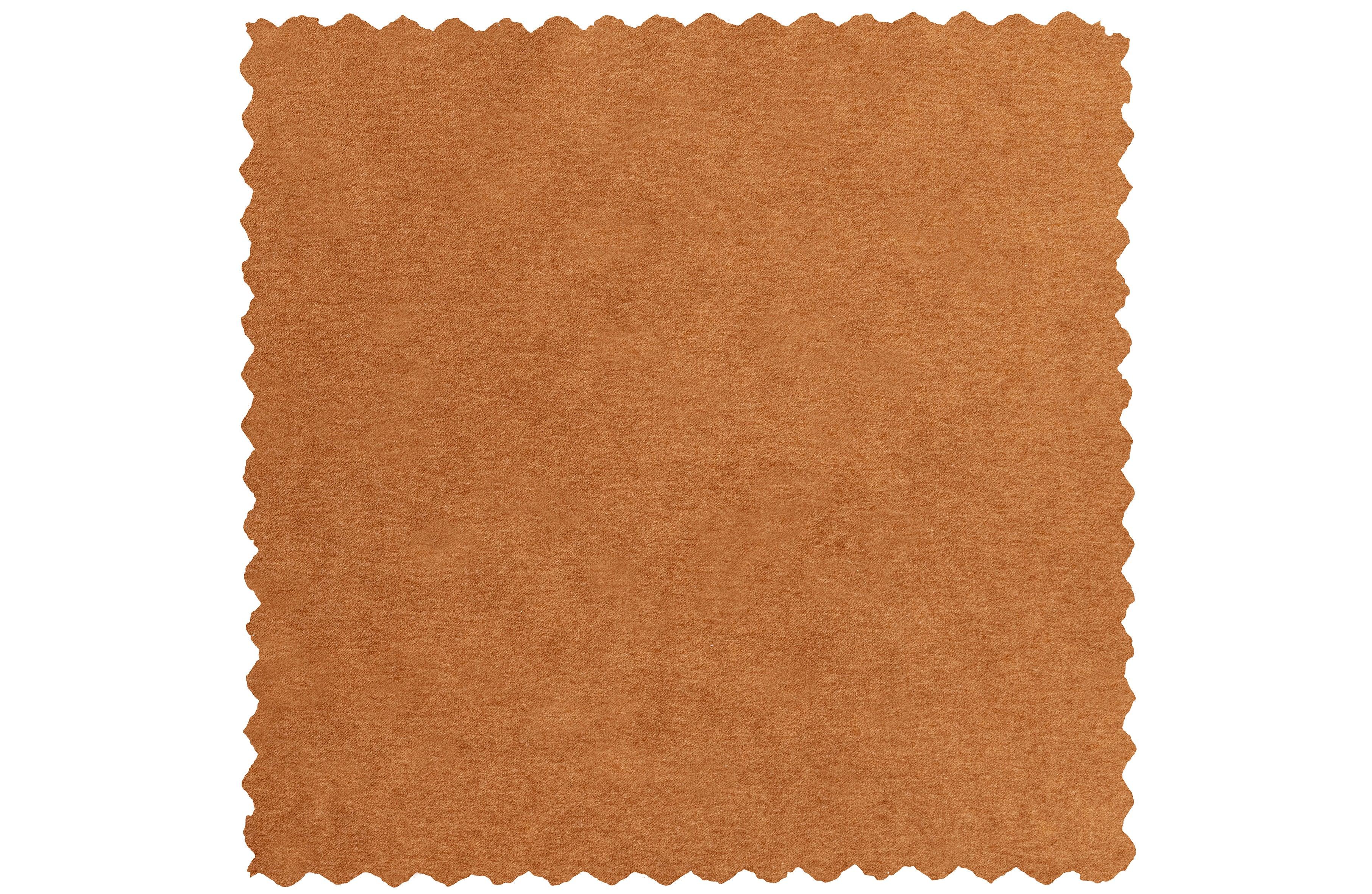 Narożnik prawostronny aksamitny LLOYD cynamonowy Woood Exclusive Eye on Design