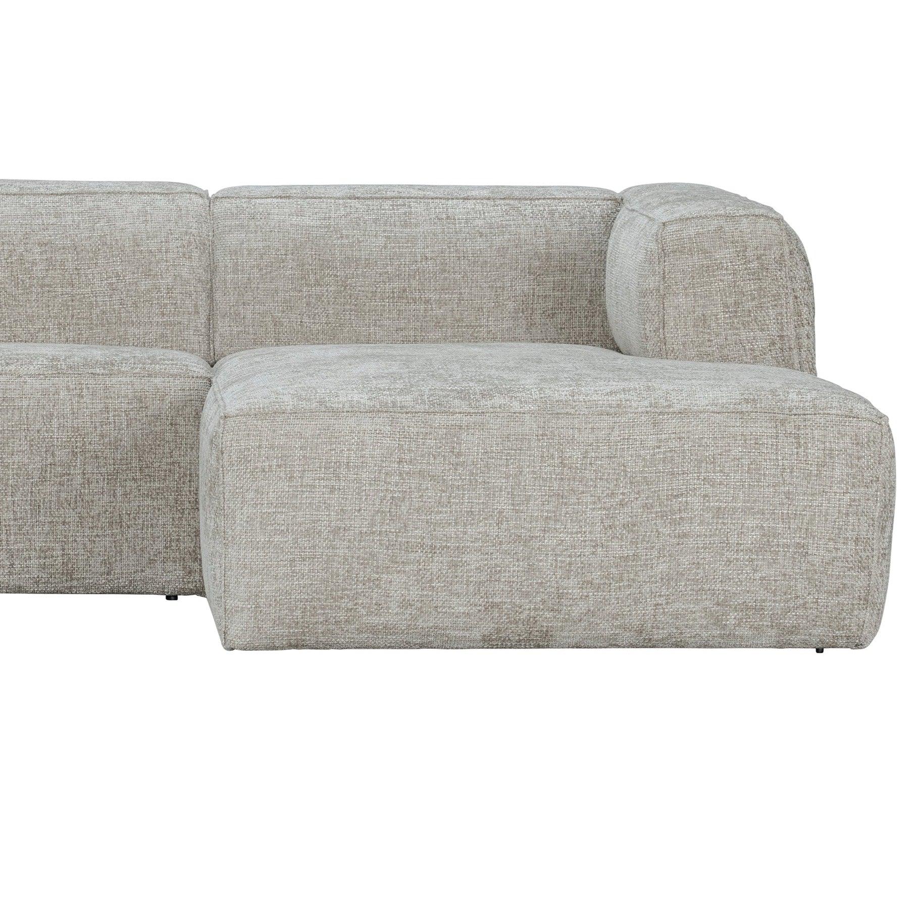 Narożnik prawostronny BEAN jasnobeżowy melanż Woood Exclusive Eye on Design