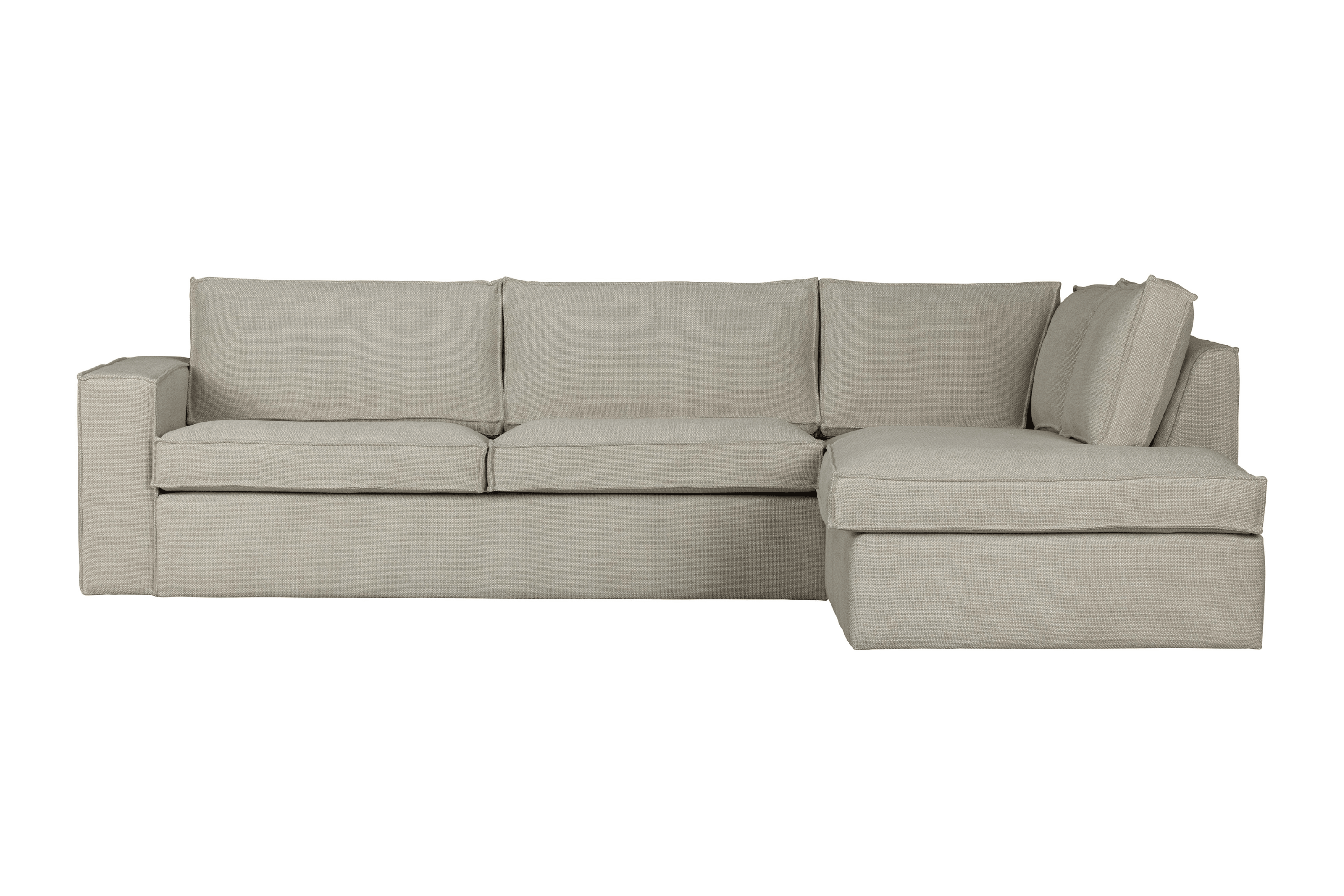 Narożnik prawostronny FREDDIE beżowy Woood Eye on Design