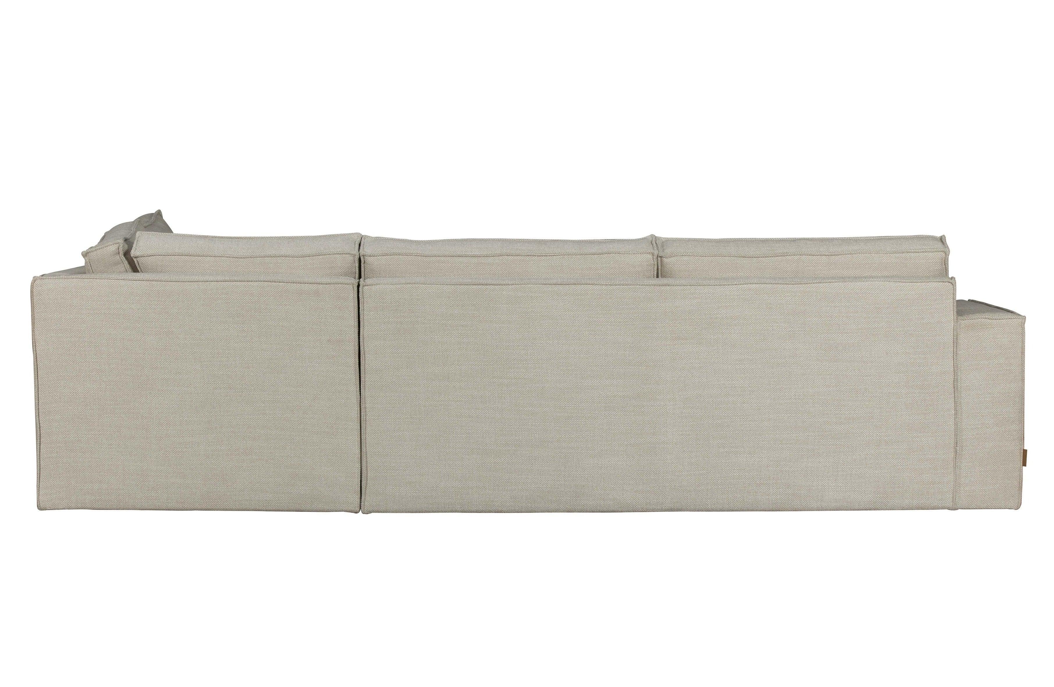 Narożnik prawostronny FREDDIE beżowy Woood Eye on Design