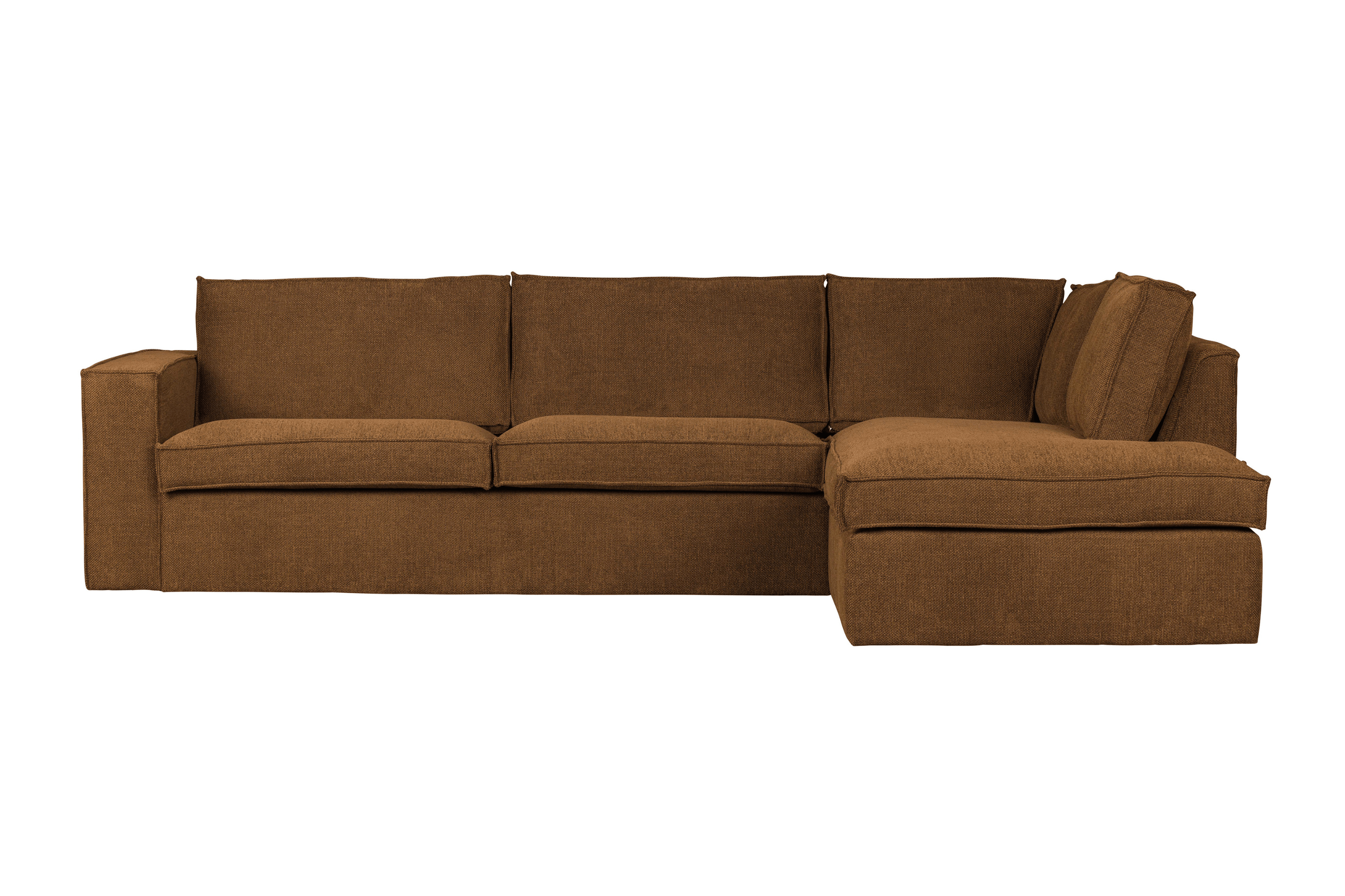 Narożnik prawostronny FREDDIE brązowy Woood Eye on Design