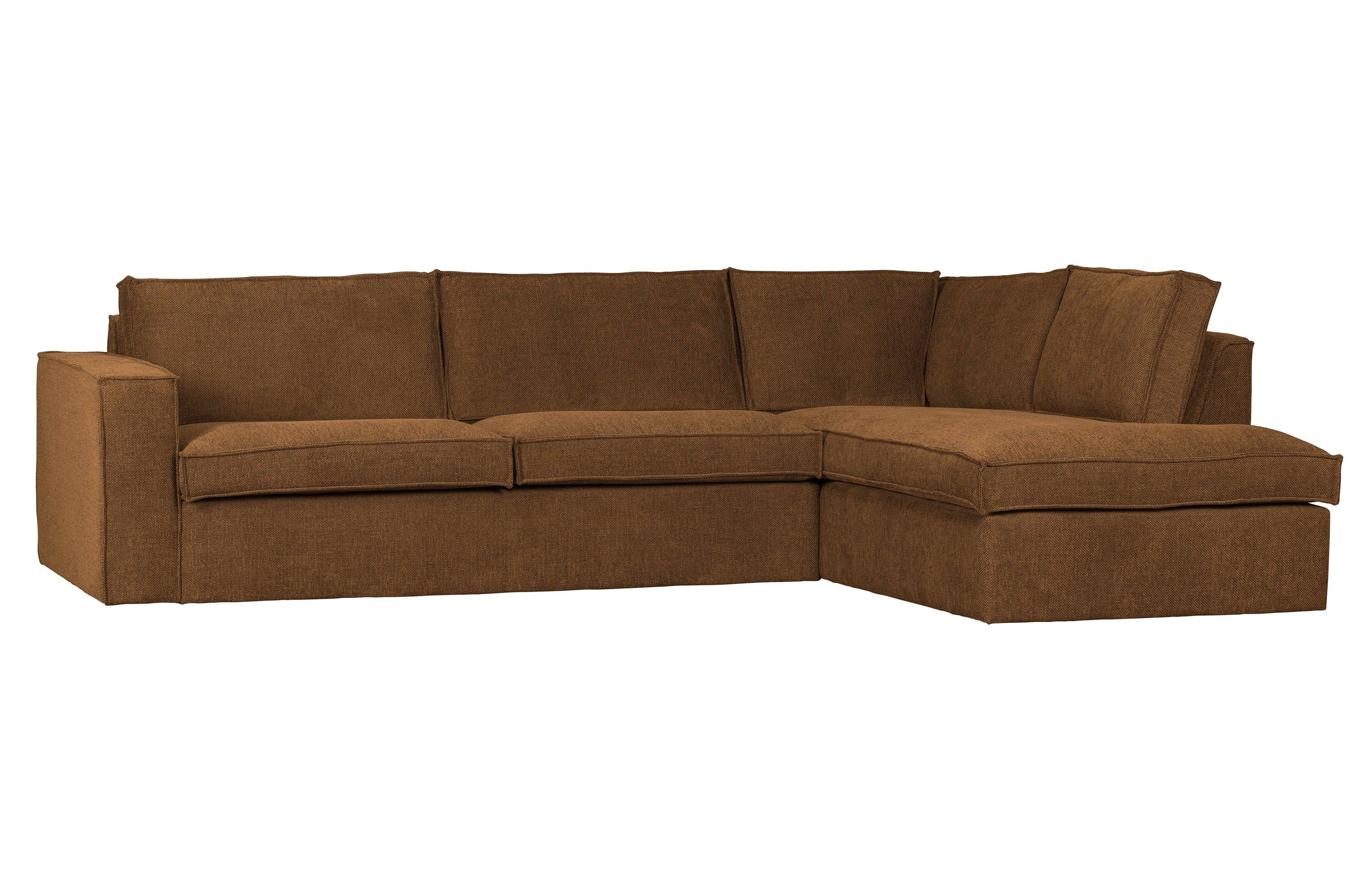 Narożnik prawostronny FREDDIE brązowy Woood Eye on Design