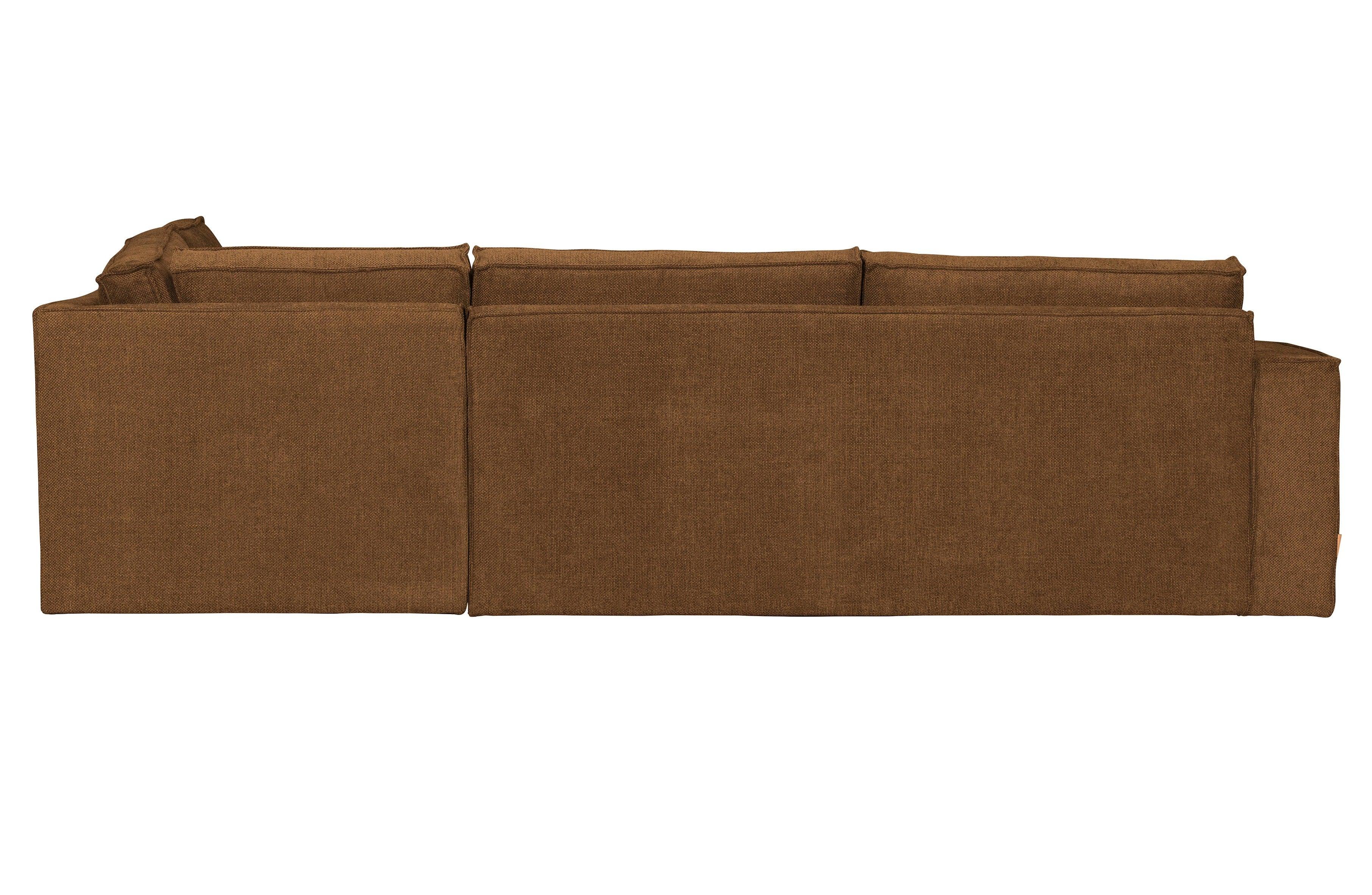 Narożnik prawostronny FREDDIE brązowy Woood Eye on Design