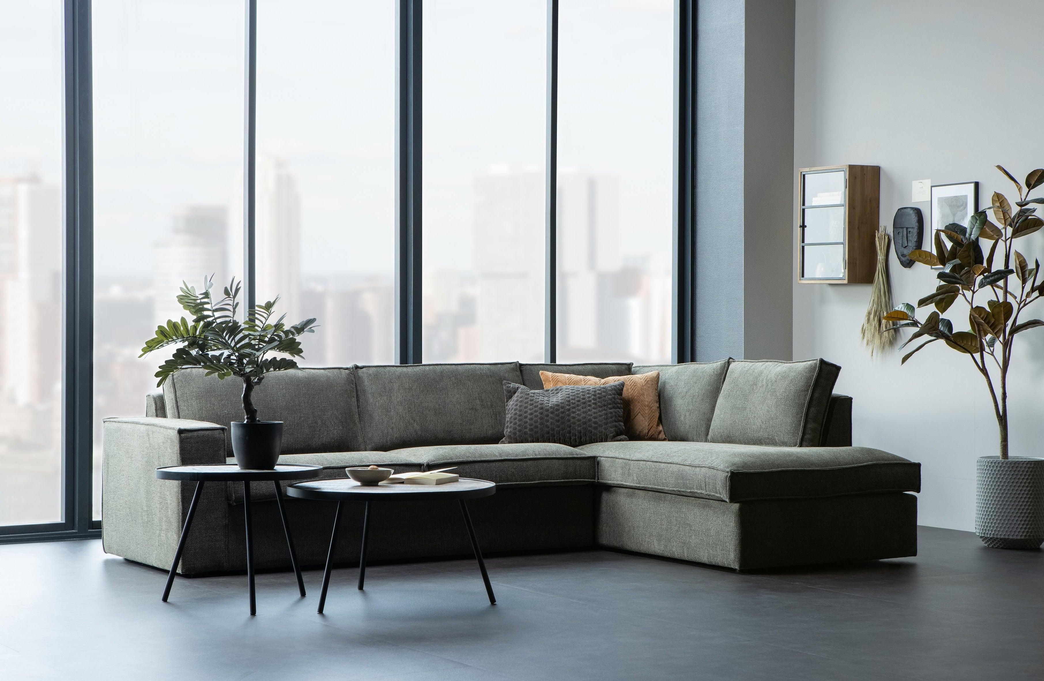 Narożnik prawostronny FREDDIE ciemnozielony Woood Eye on Design