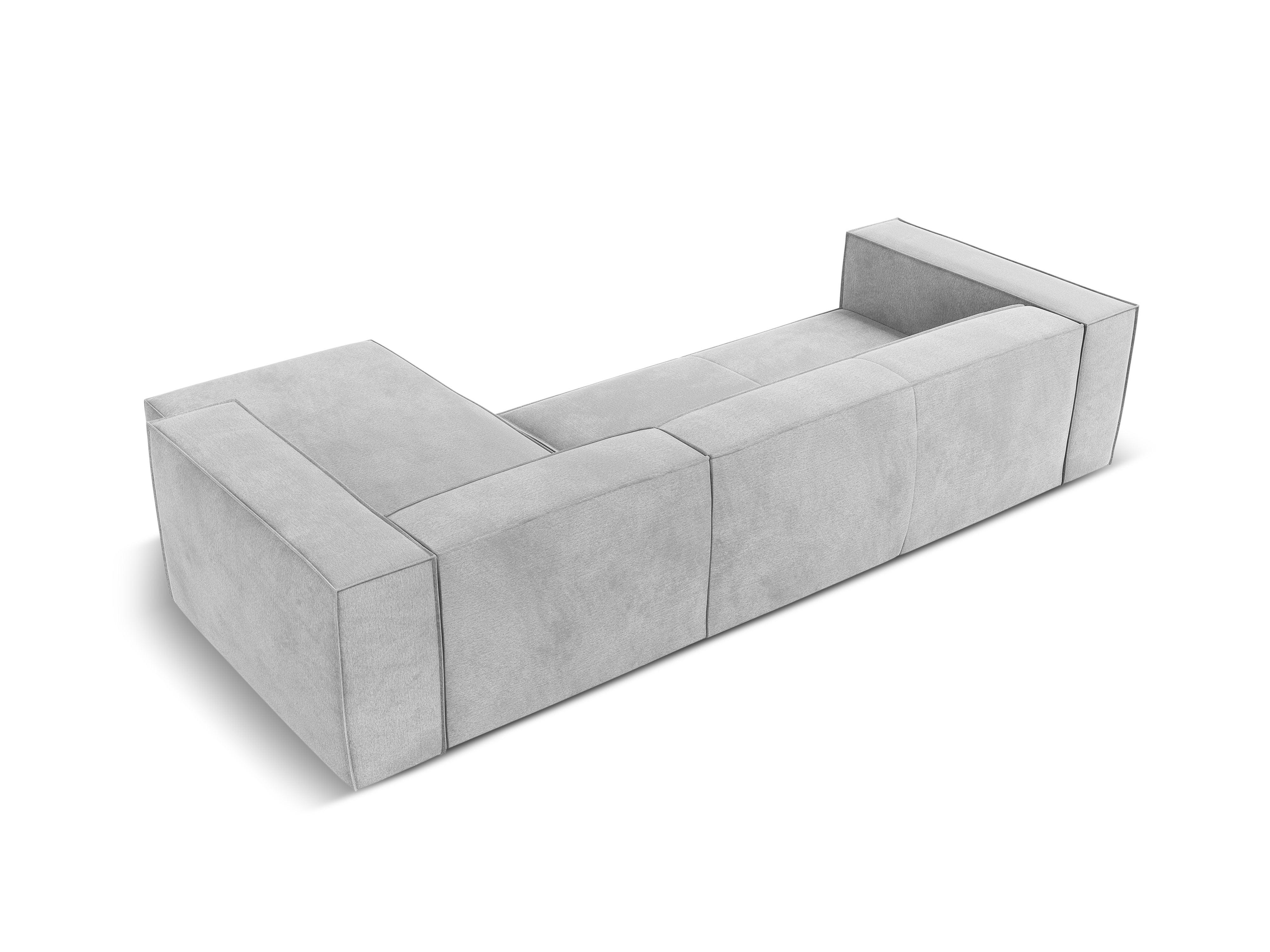 Narożnik prawostronny MADAME srebrny Windsor & Co Eye on Design